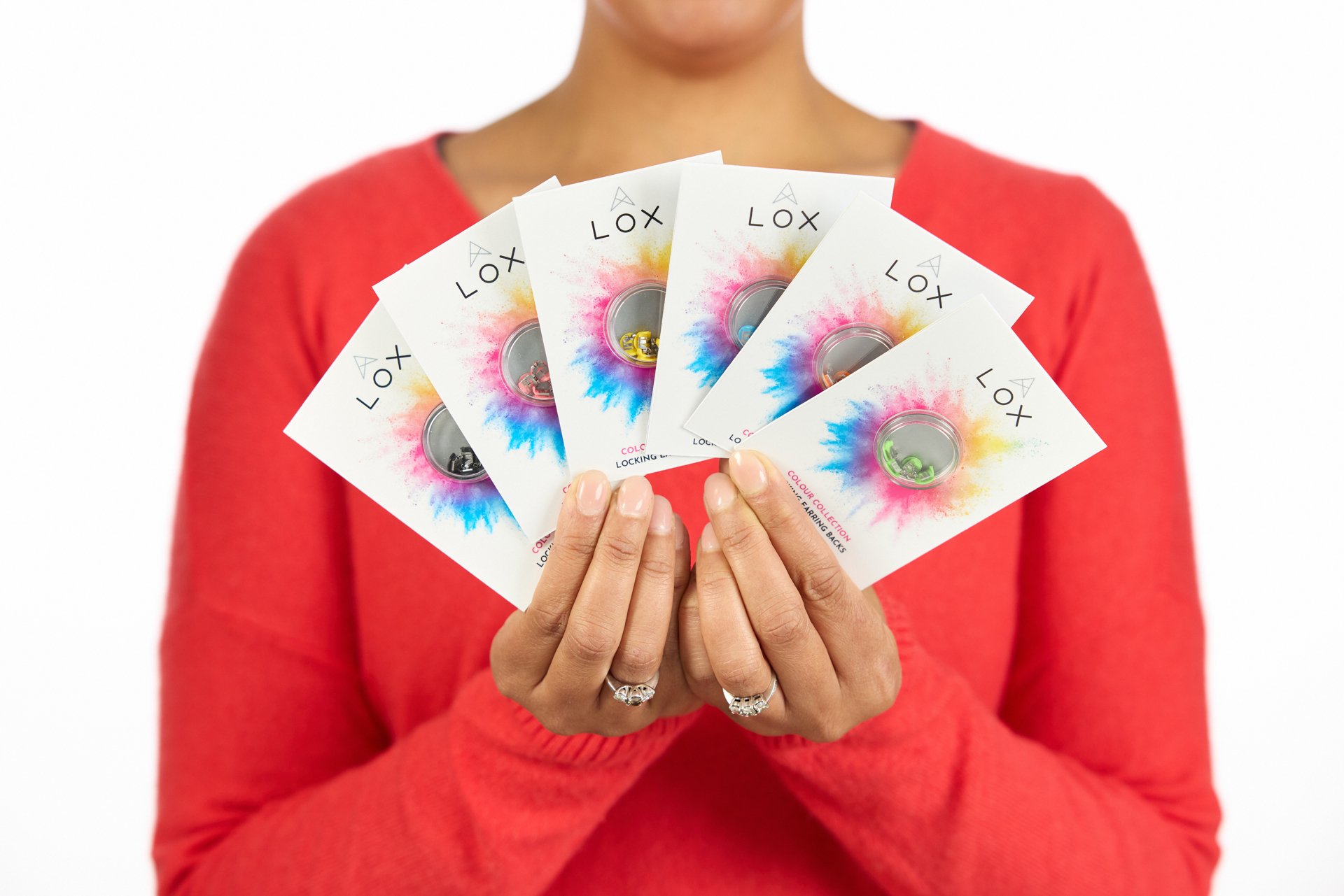 LOX Locking Earring Backs - Colour Collection. Collect them all!