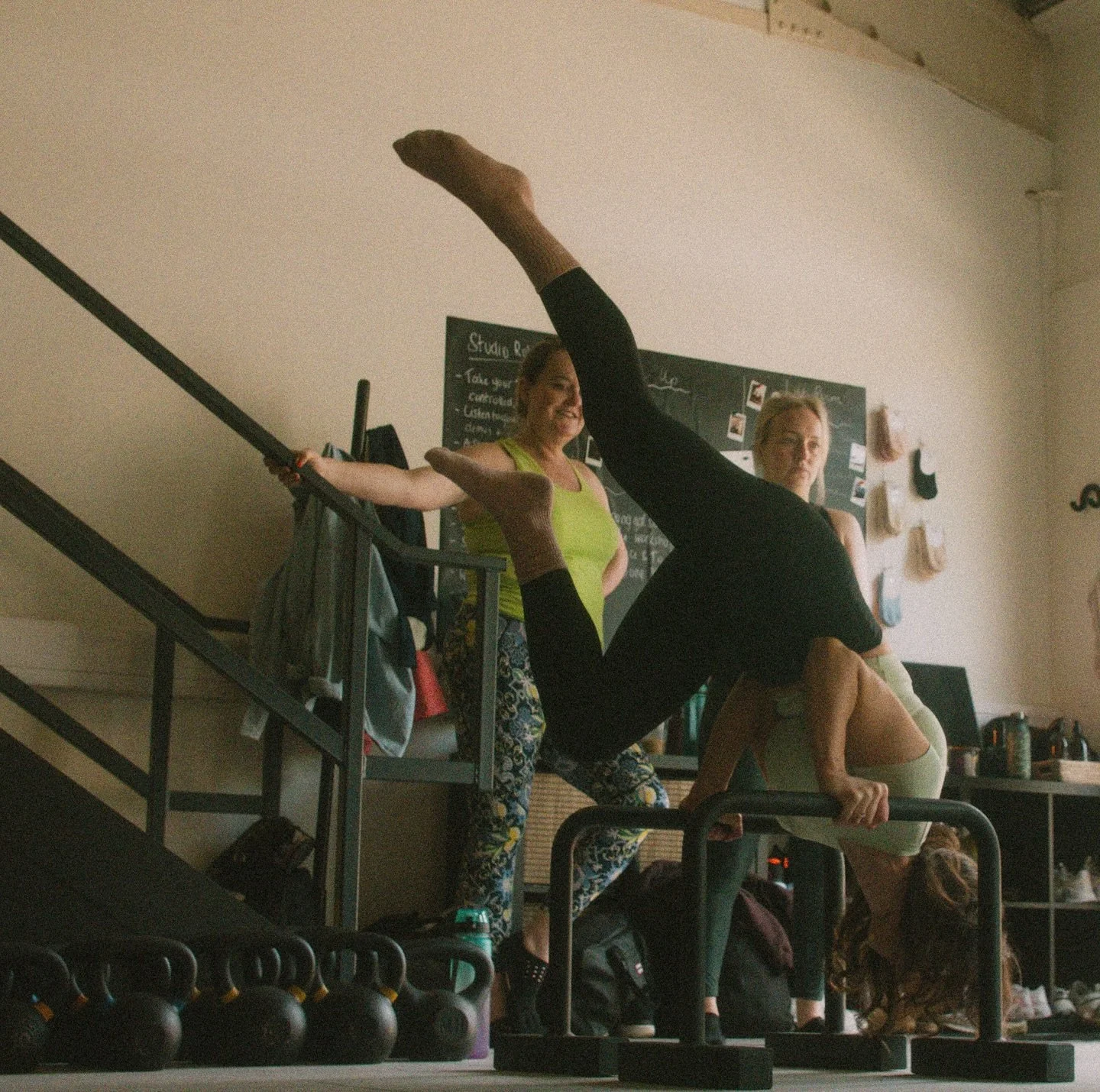 New week. New energy. New ways to move.

A reminder that you don&rsquo;t need to rush or push to feel strong &mdash; you just need to keep showing up. Bit by bit, breath by breath. Whether you&rsquo;re flipping upside down or finding your feet, we&rs
