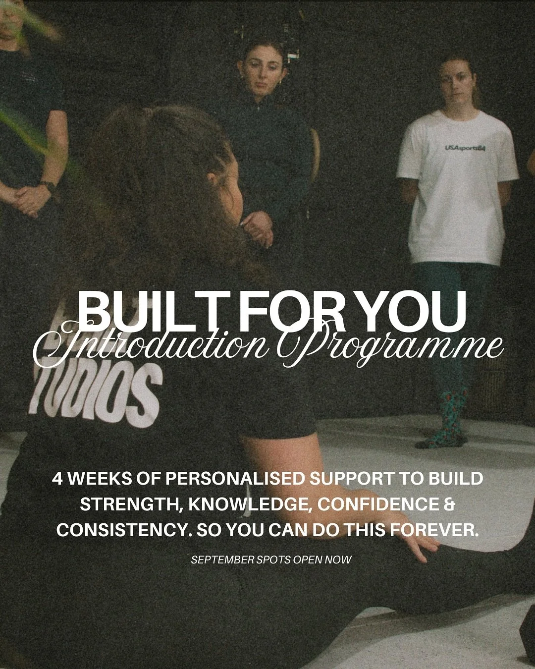Built For You is back this September.

If you&rsquo;ve been sitting with the feeling that it&rsquo;s time to make a change &mdash; this is your sign.
Not a bootcamp. Not a quick fix. But a sustainable, supportive approach that meets you where you are