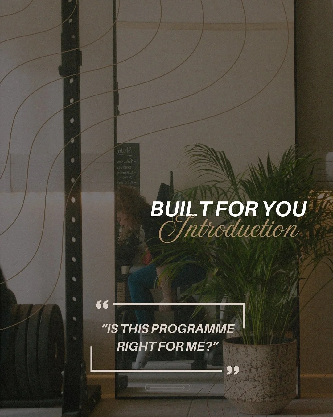 ✨ Is Built For You&hellip; for you? ✨

We get asked this a lot &mdash; and the answer is simple: yes.

As the name suggests, this programme is built around you. Unlike other one-size-fits-all programmes, we&rsquo;ll work with you to shape a timetable