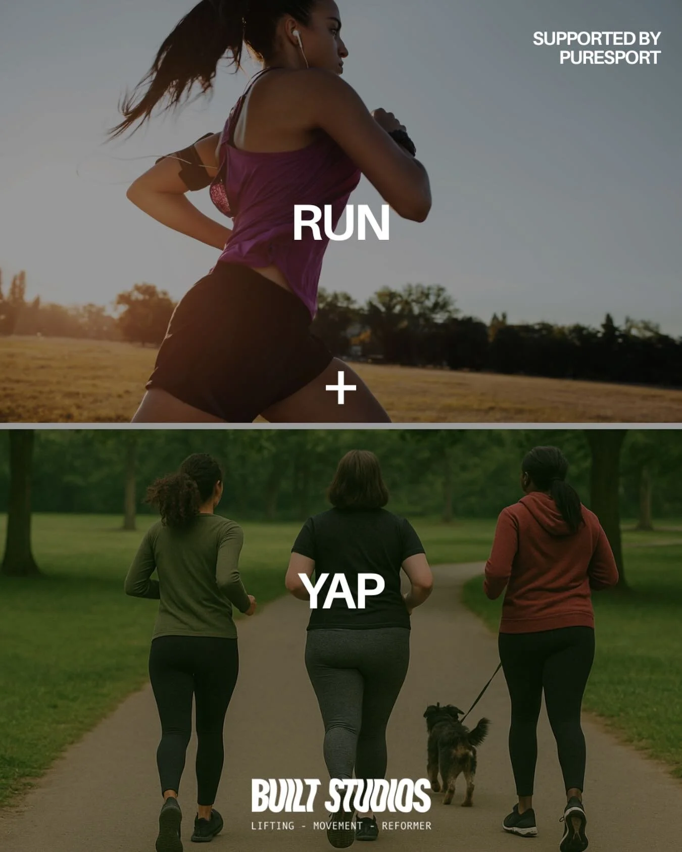 TEAM RUN OR TEAM YAP? 🏃🏼&zwj;♀️💬

Our new women only run club launches NEXT FRIDAY (31st) - have you signed up yet? 

We will have two groups to match your mood and energy levels on the day. 

TEAM RUN - Push the pace and challenge yourself 💨

TE