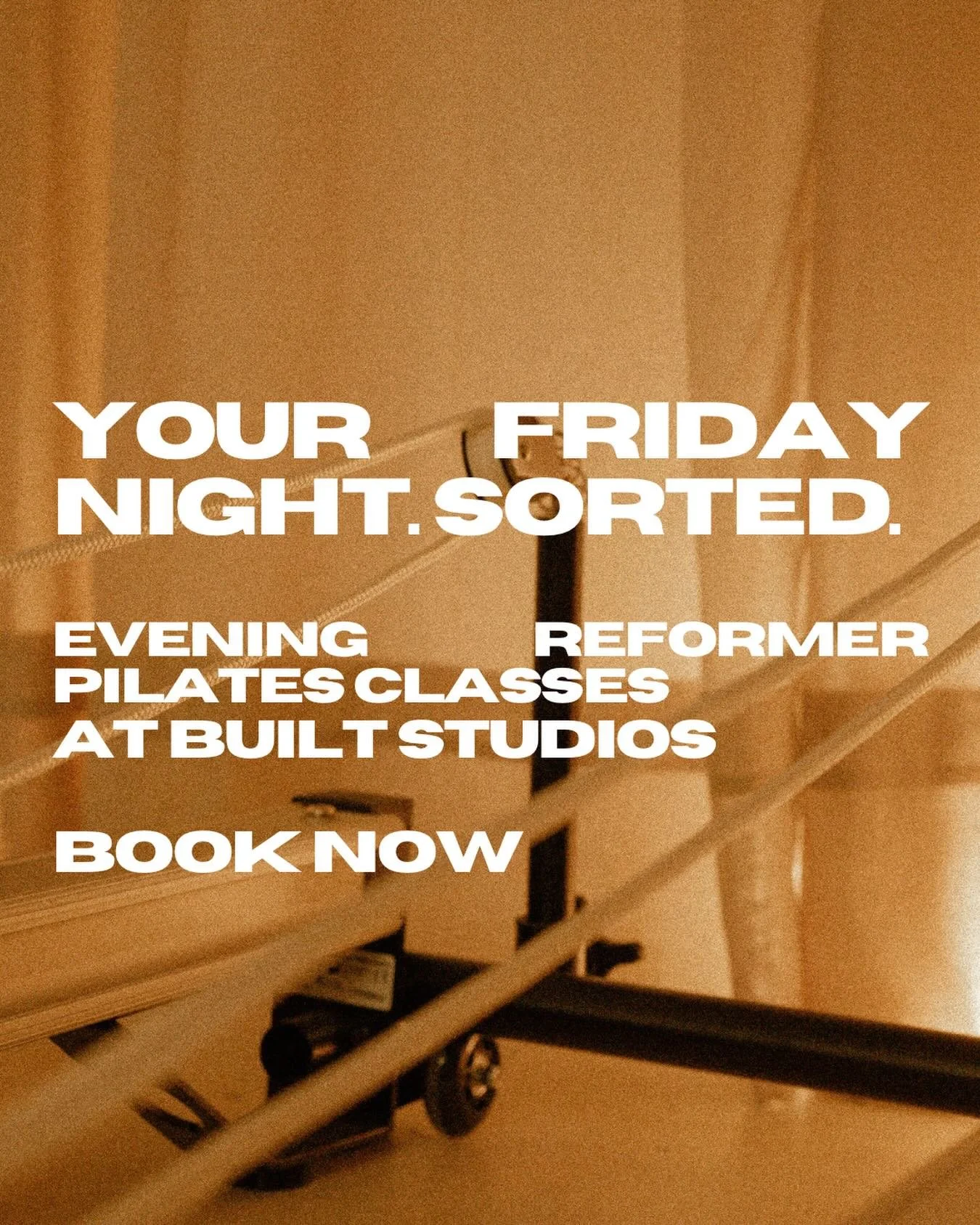 Just in case ya didn&rsquo;t know 👀

Friday night fully booked in the Lift Room&hellip;? no worries. We&rsquo;ve got you with a brand spanking new 5.30pm &amp; 6.30pm - both Lvl 1 and Lvl 2 in Reformer.

The end of the week can&rsquo;t come sooner. 