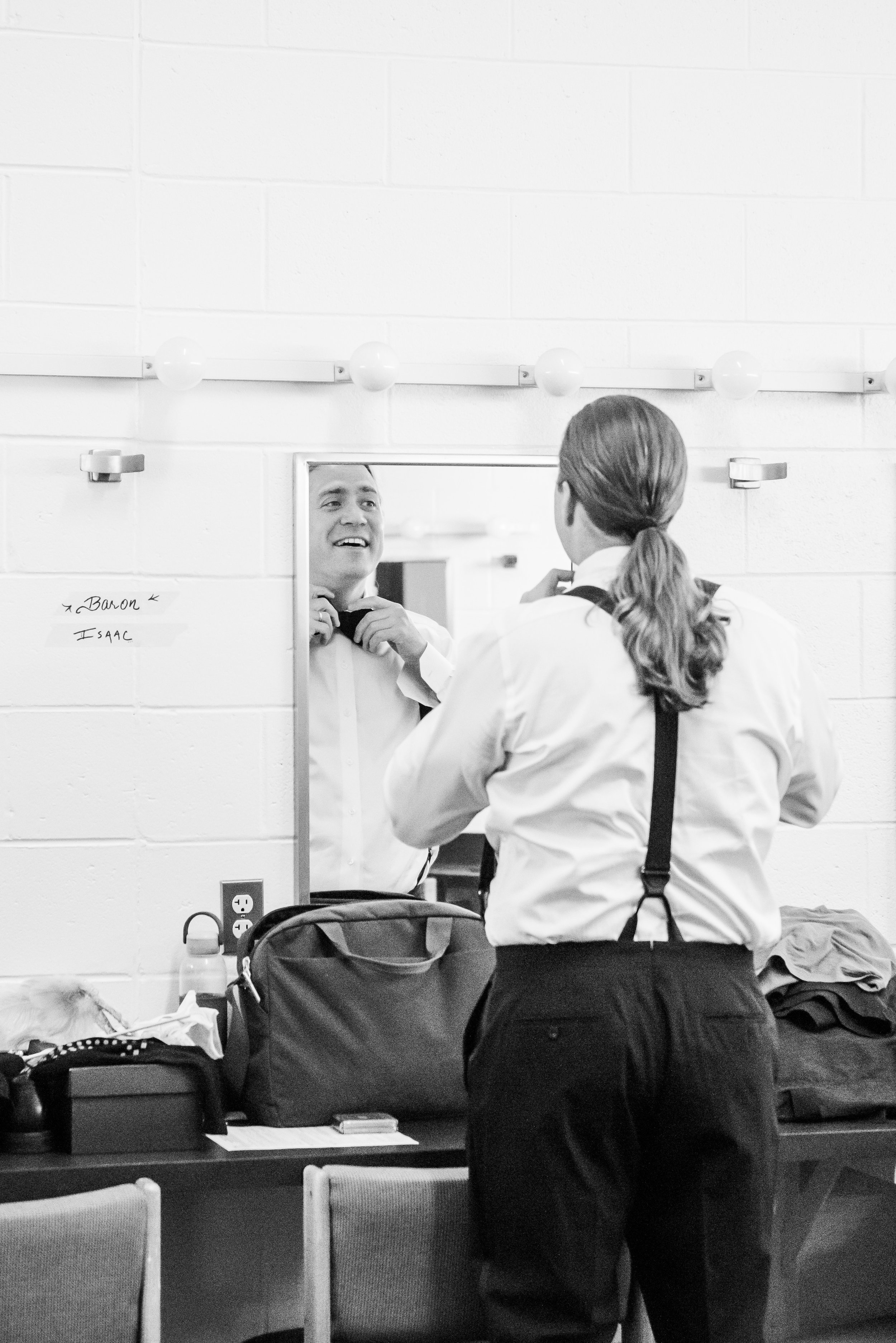Barone Douphol in La Traviata, Opera Acadia - Photos by Brendan Bullock