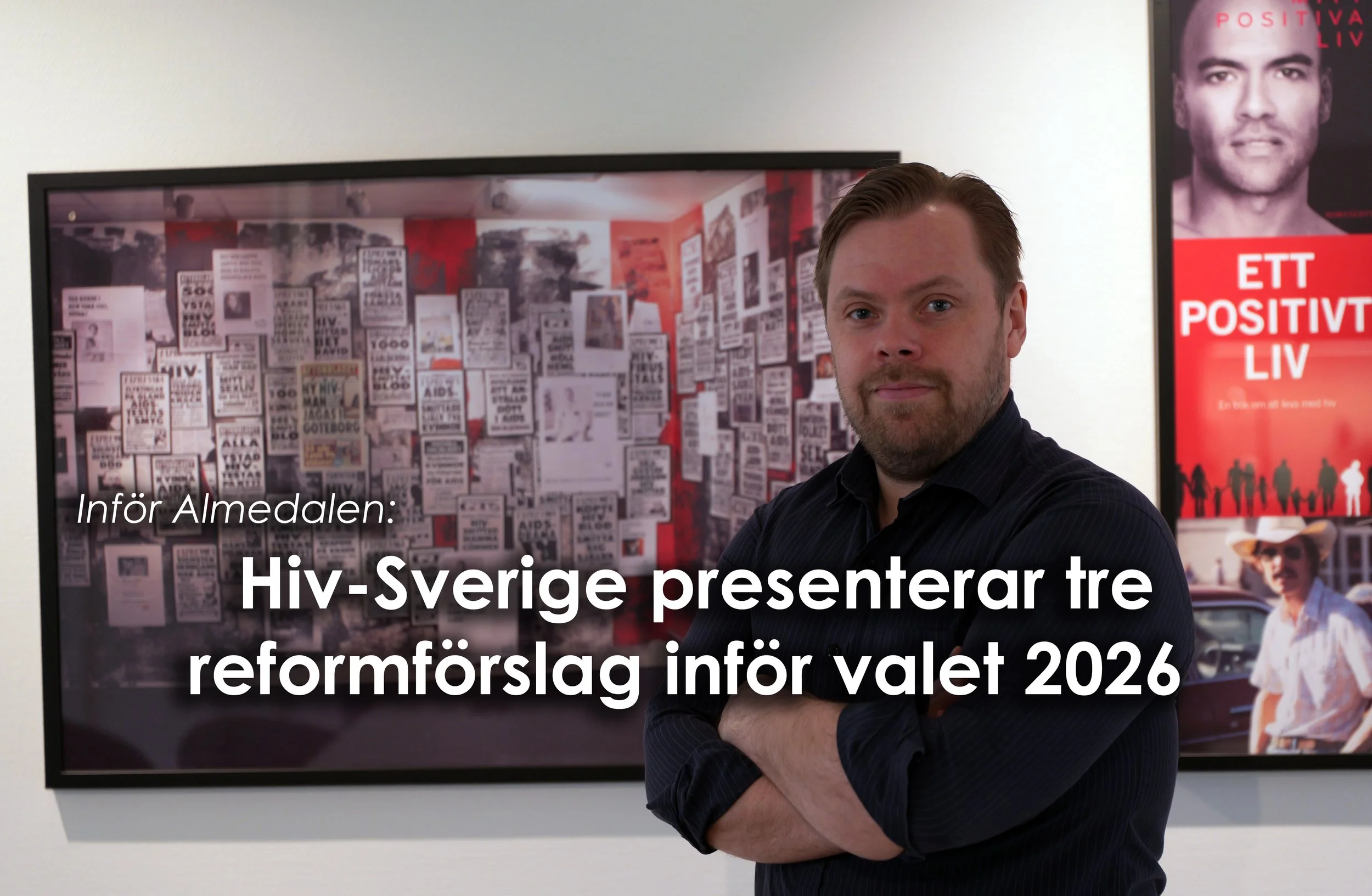 Inför Almedalen: Hiv-Sverige presenterar tre reformförslag inför valet 2026