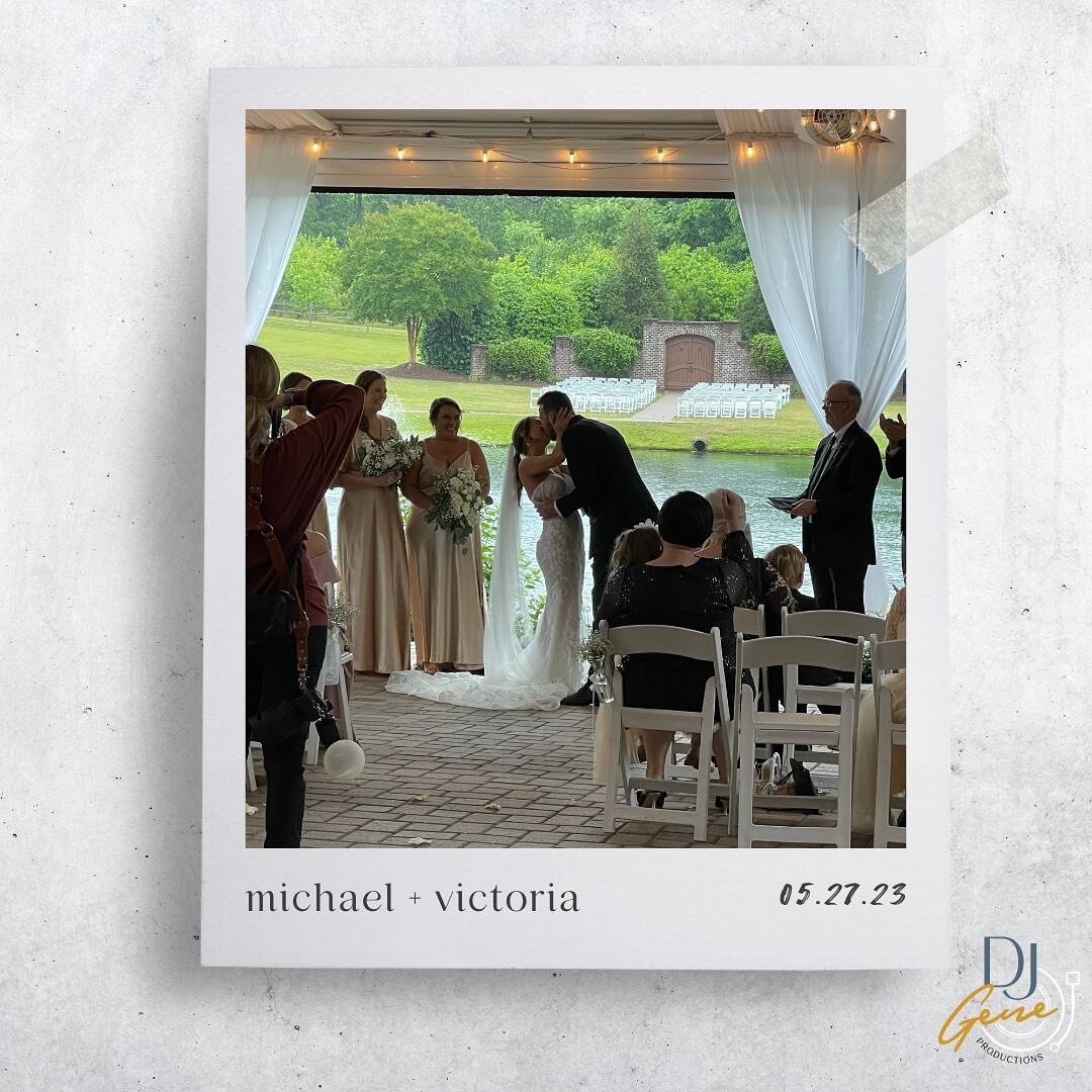 Front row seats from the DJ Booth to witness a beautiful ceremony for the newest Mr. &amp; Mrs. King! Thank you Mike and Victoria for allowing us to be a part of your special day 😍

#apexdj #oaksatsalem #raleighdj #weddingdj #evententertainment #wed
