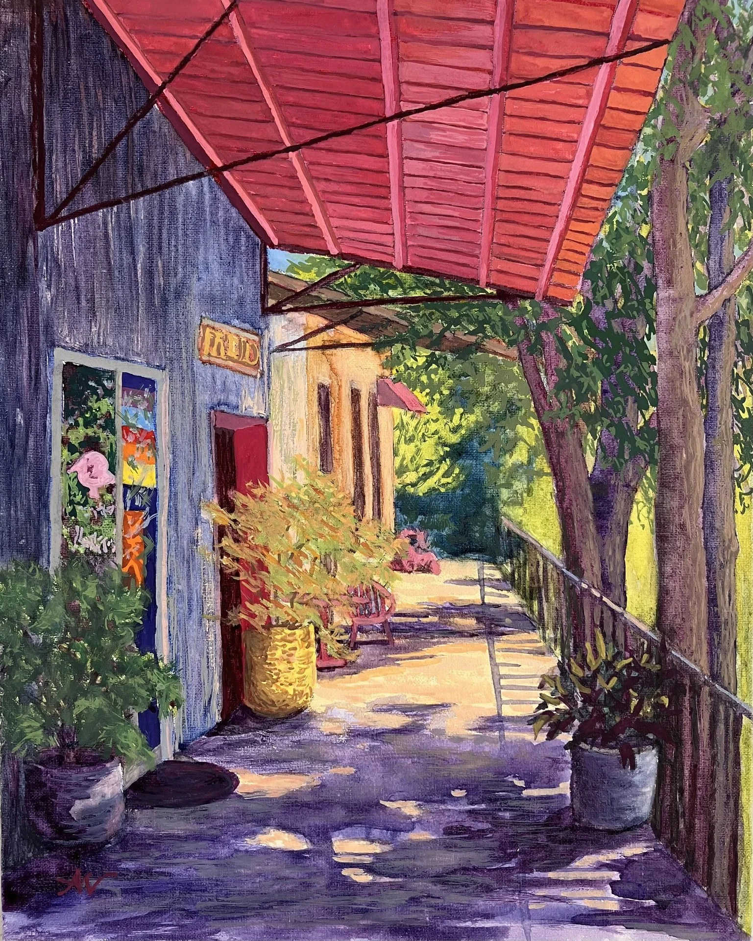 Shirley Nace-Morning on Oneta Street