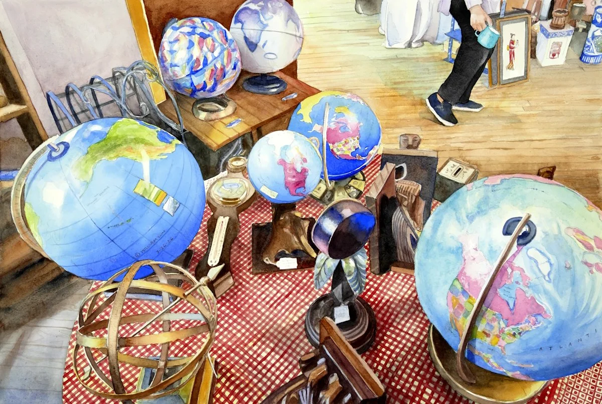 William Lum-#875 Worlds Apart