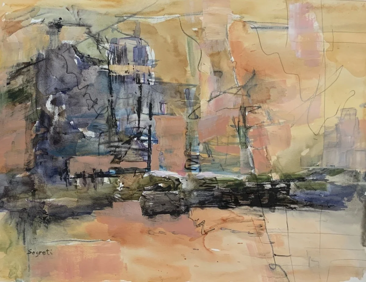 Rosemary Segreti-City Scribble