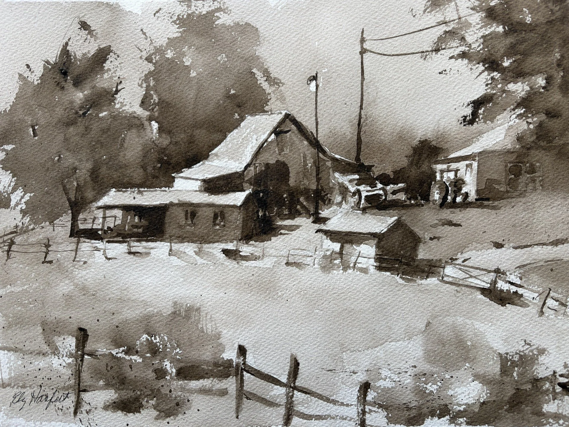 Elizabeth Hanfelt-Country Lane
