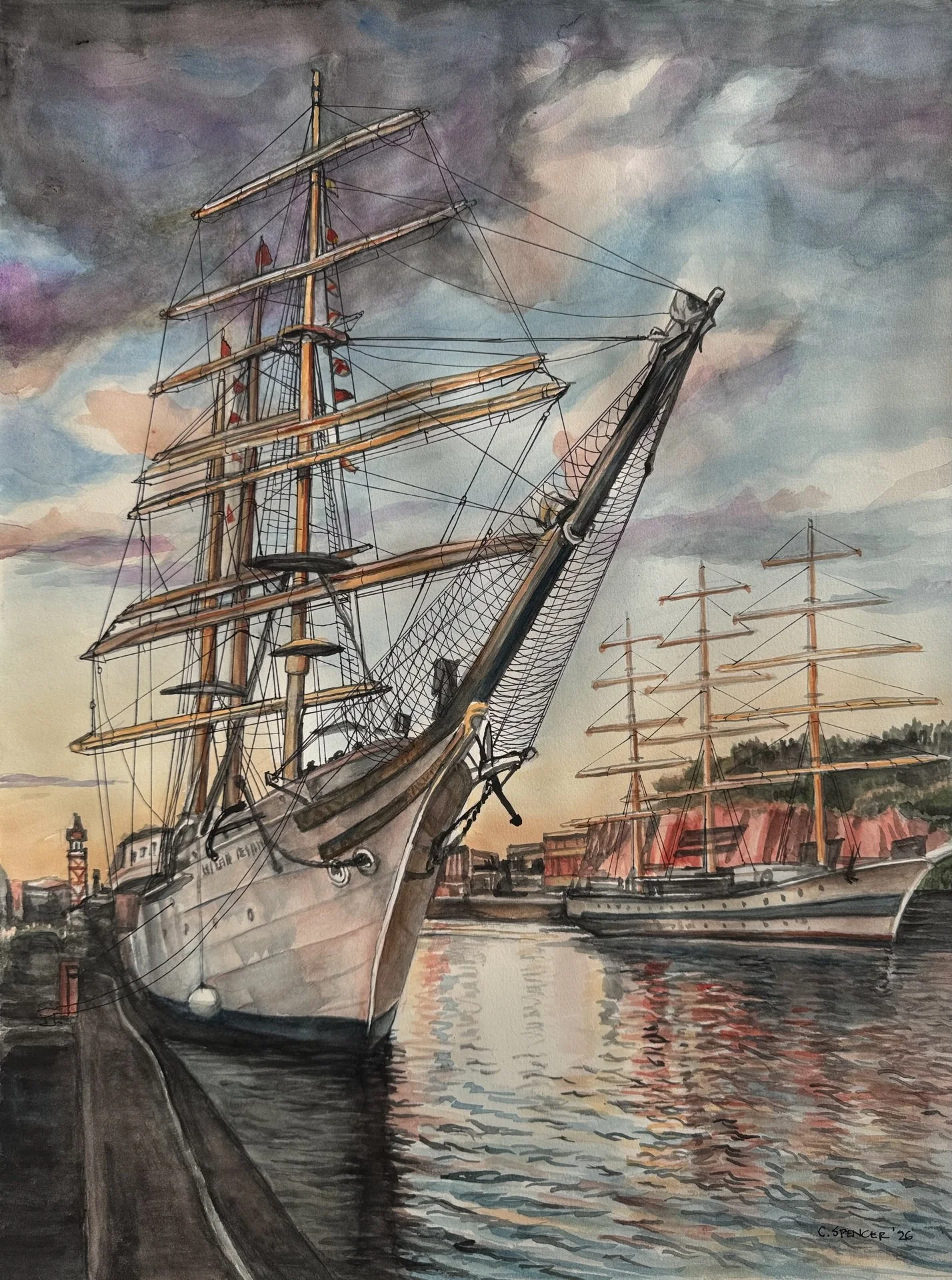 Constance Spencer - Sail Training from Lisbon to Cadiz