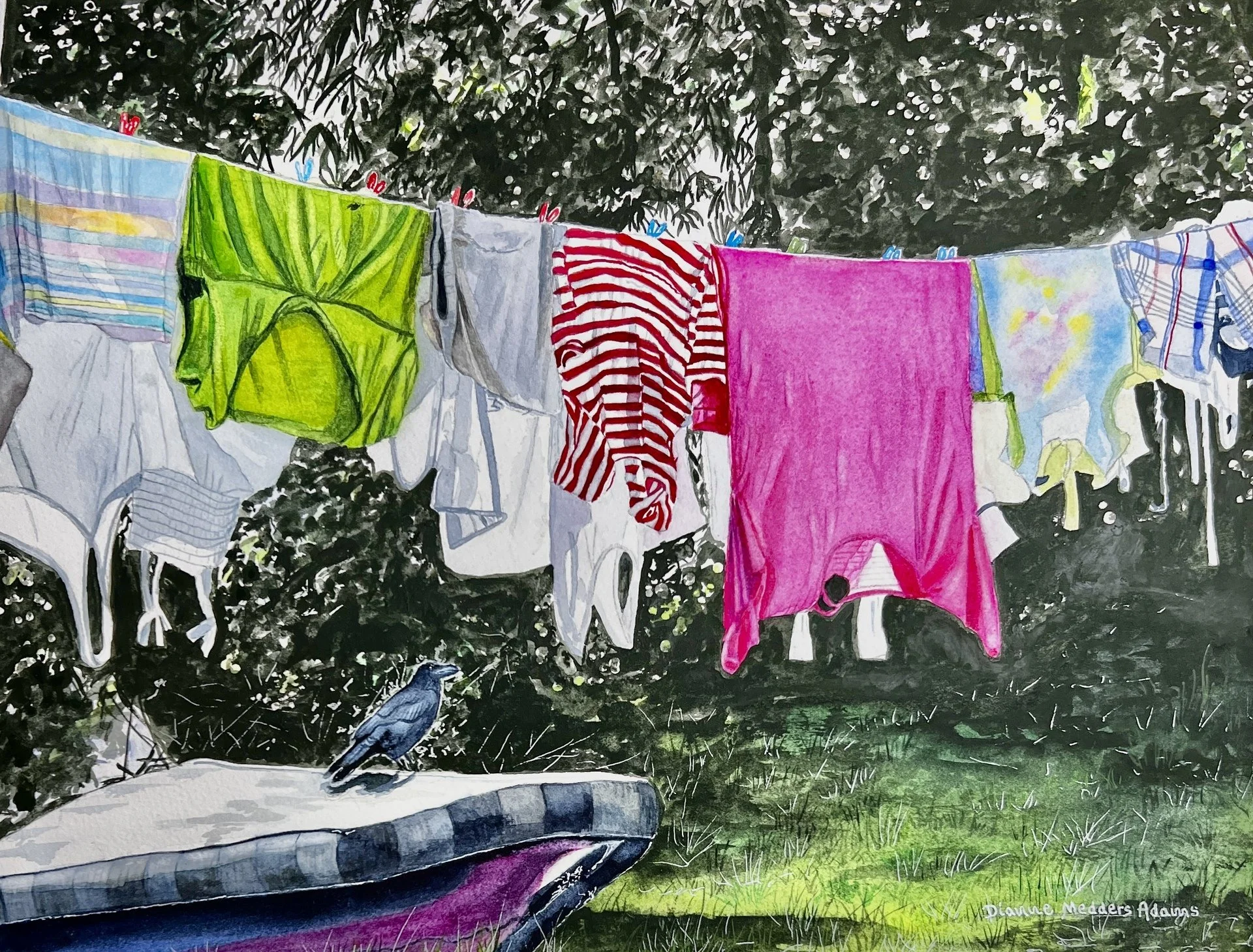 Dianne Adams-Drying Time