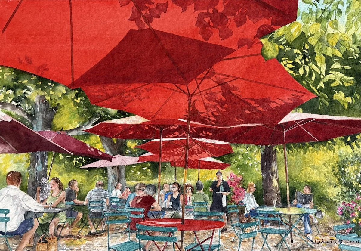 LuAnn Dunkinson-Under the Red Awnings
