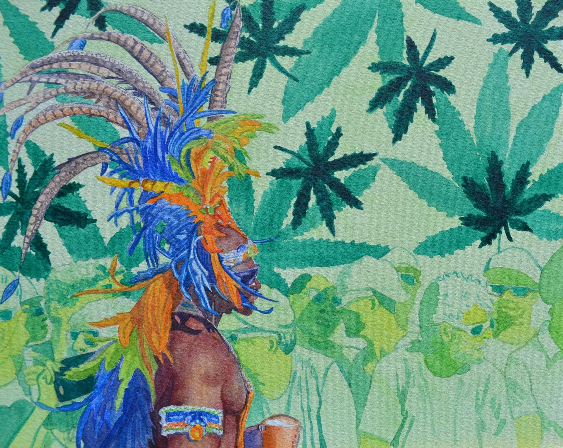 Michele Tabor-Kimbrough-Crucian Carnival Series LIII