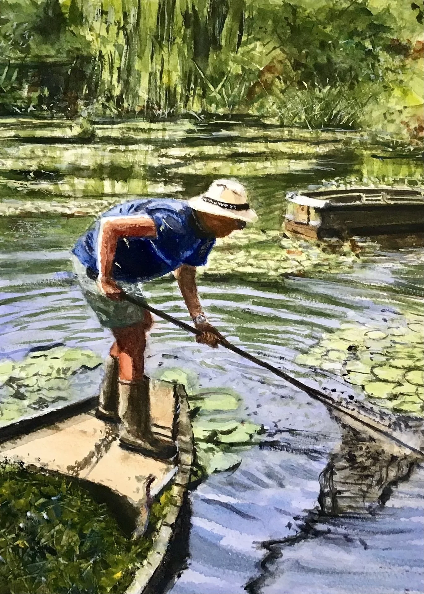 Michael Tibor-The Lily Pond Keeper