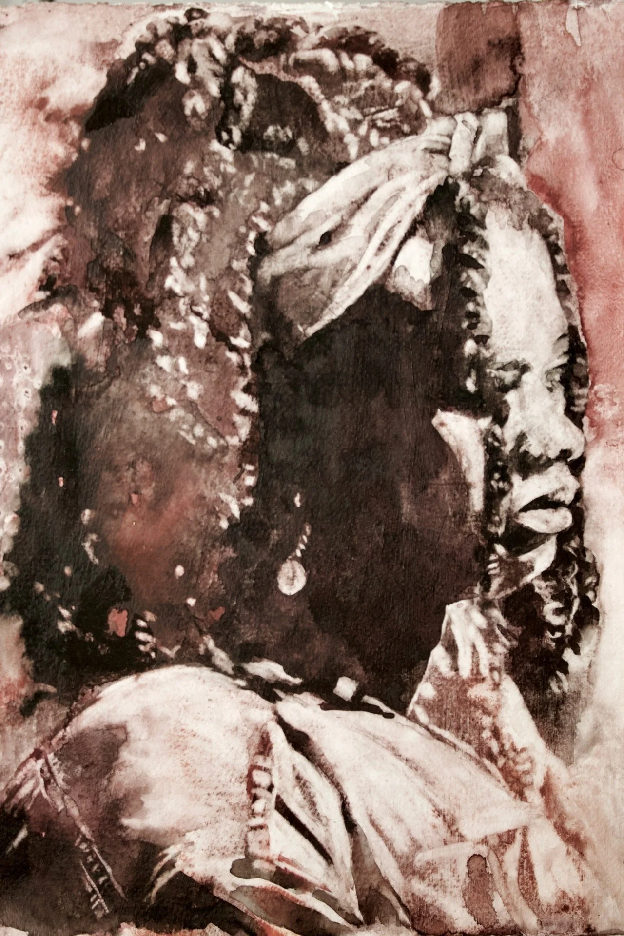 Elizabeth Carr- Black and White and Red All Over