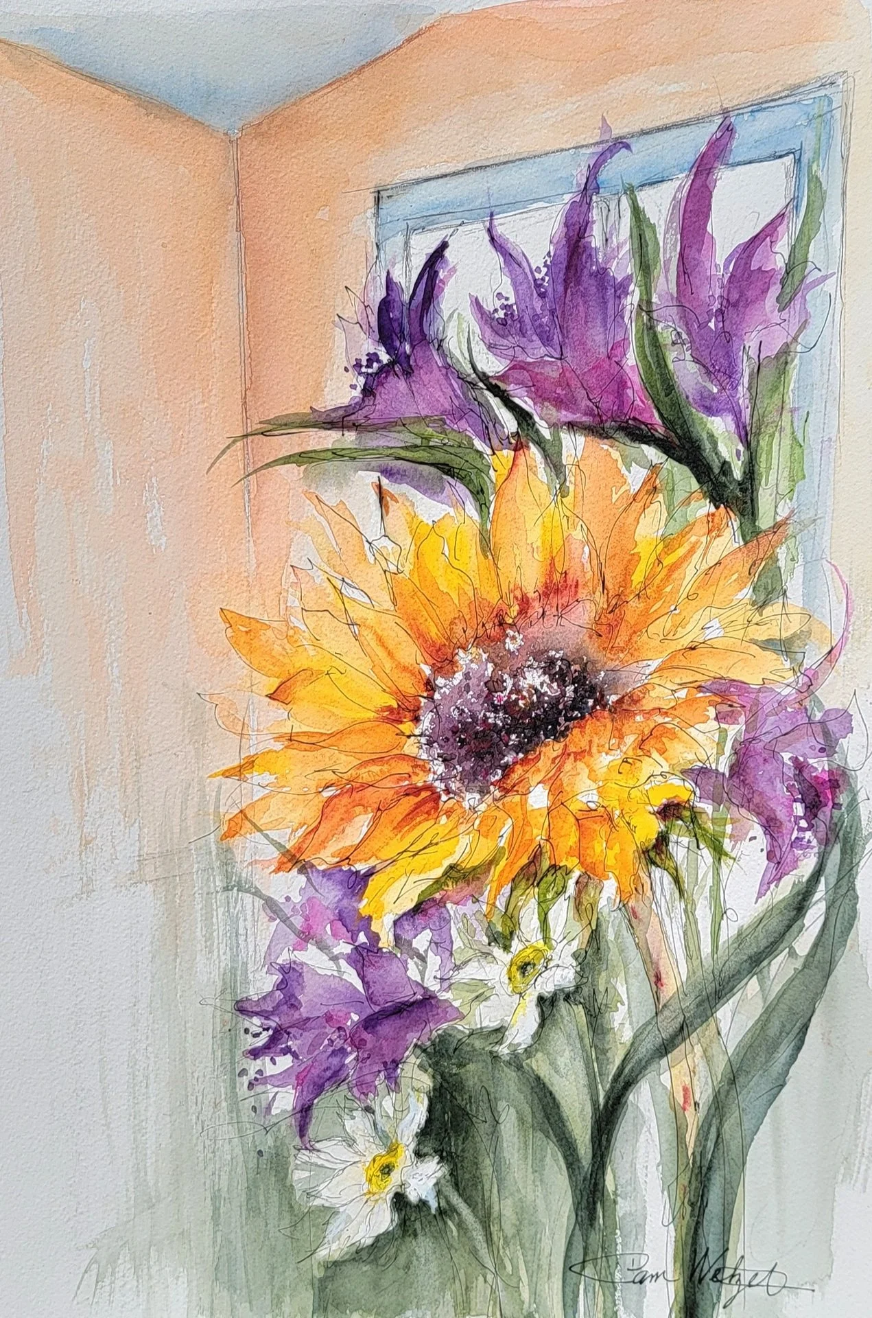 Pam Wetzel-Sunflower Hero