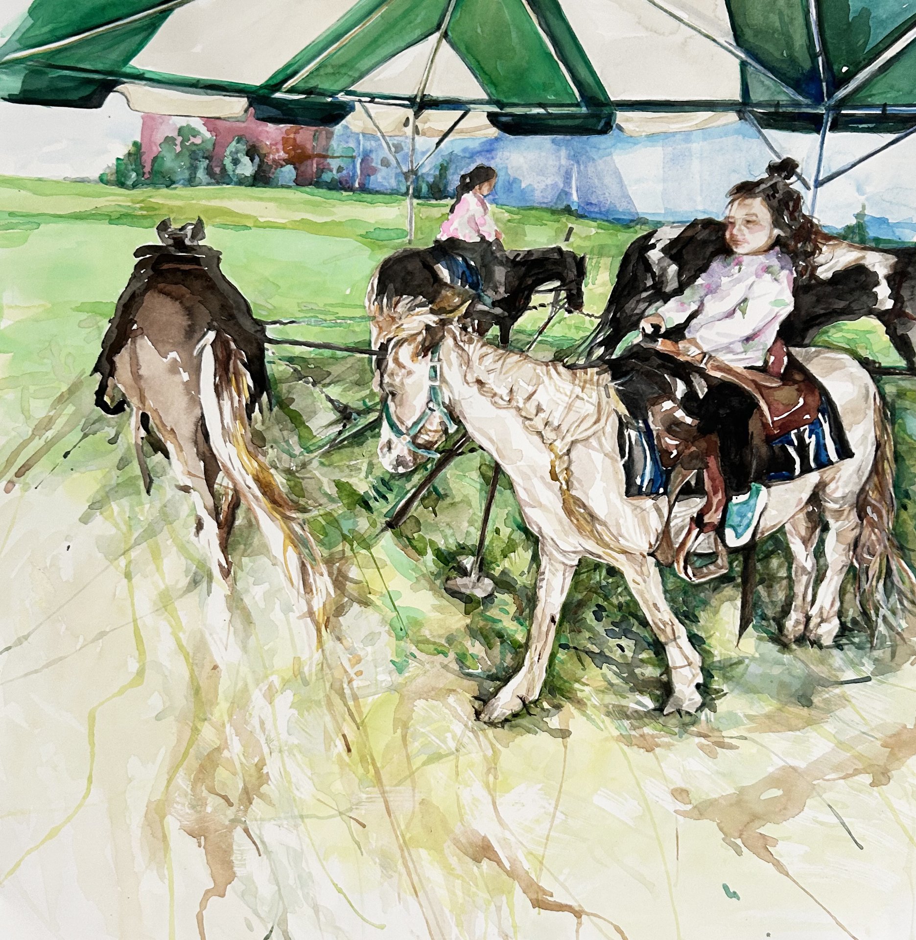 Sharon Anderson-The Pony Ride
