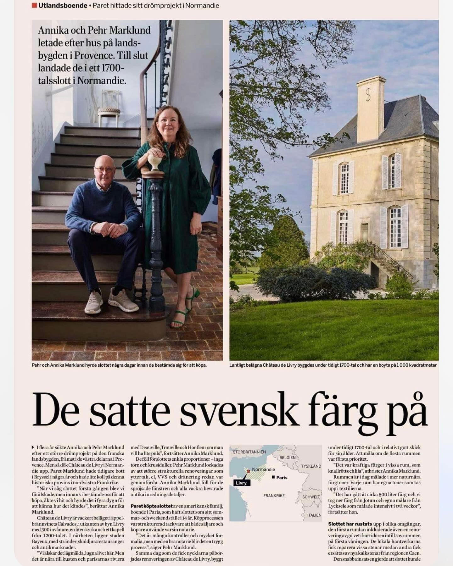 Tacksam &ouml;ver fint reportage i Dagens Industri @dagensindustri idag av @stephaniesifvert ⭐️