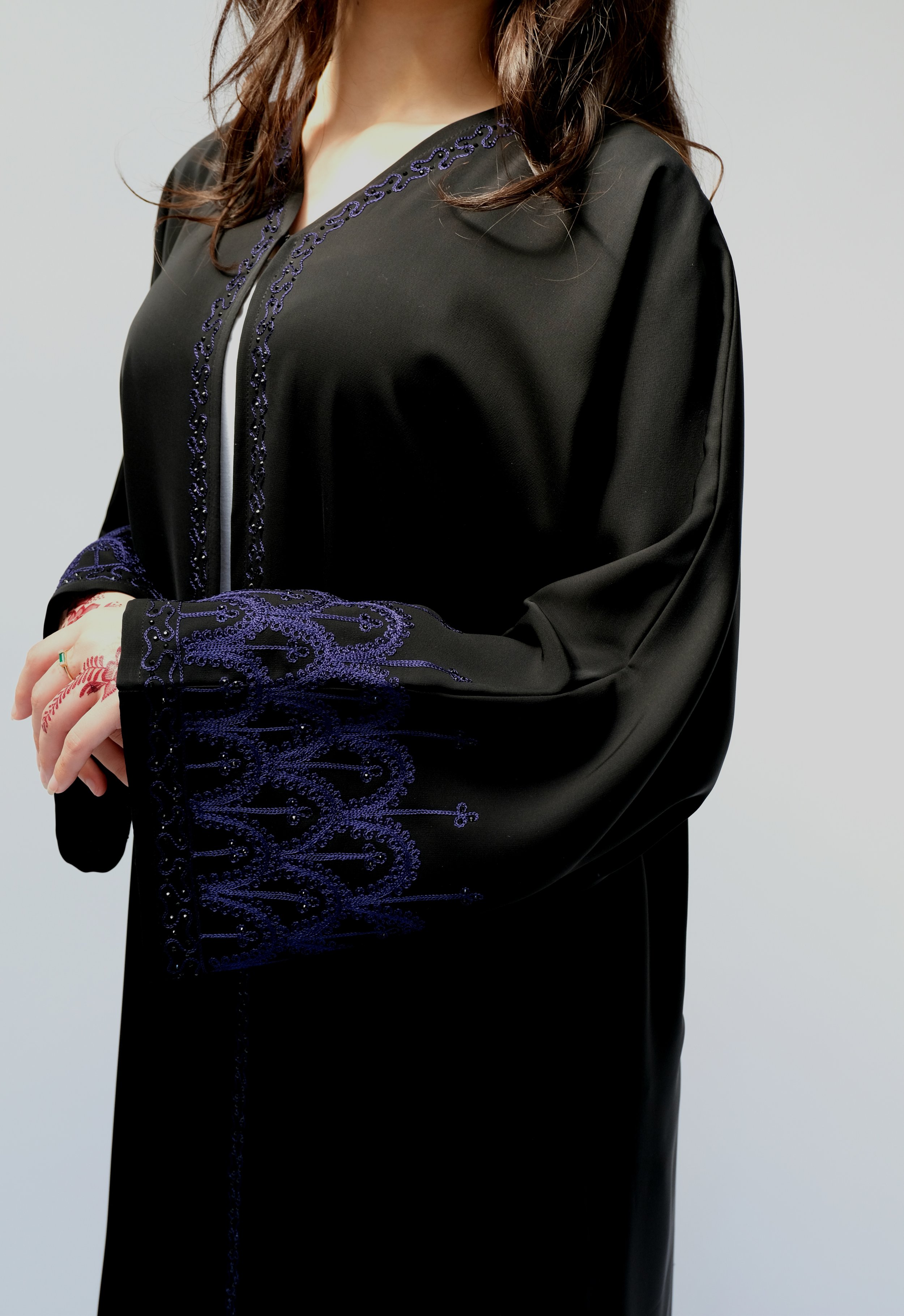 Zeyna Black Abaya