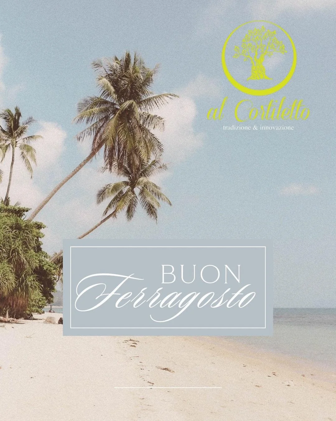 Buon Ferragosto dal Cortiletto di Busto Arsizio