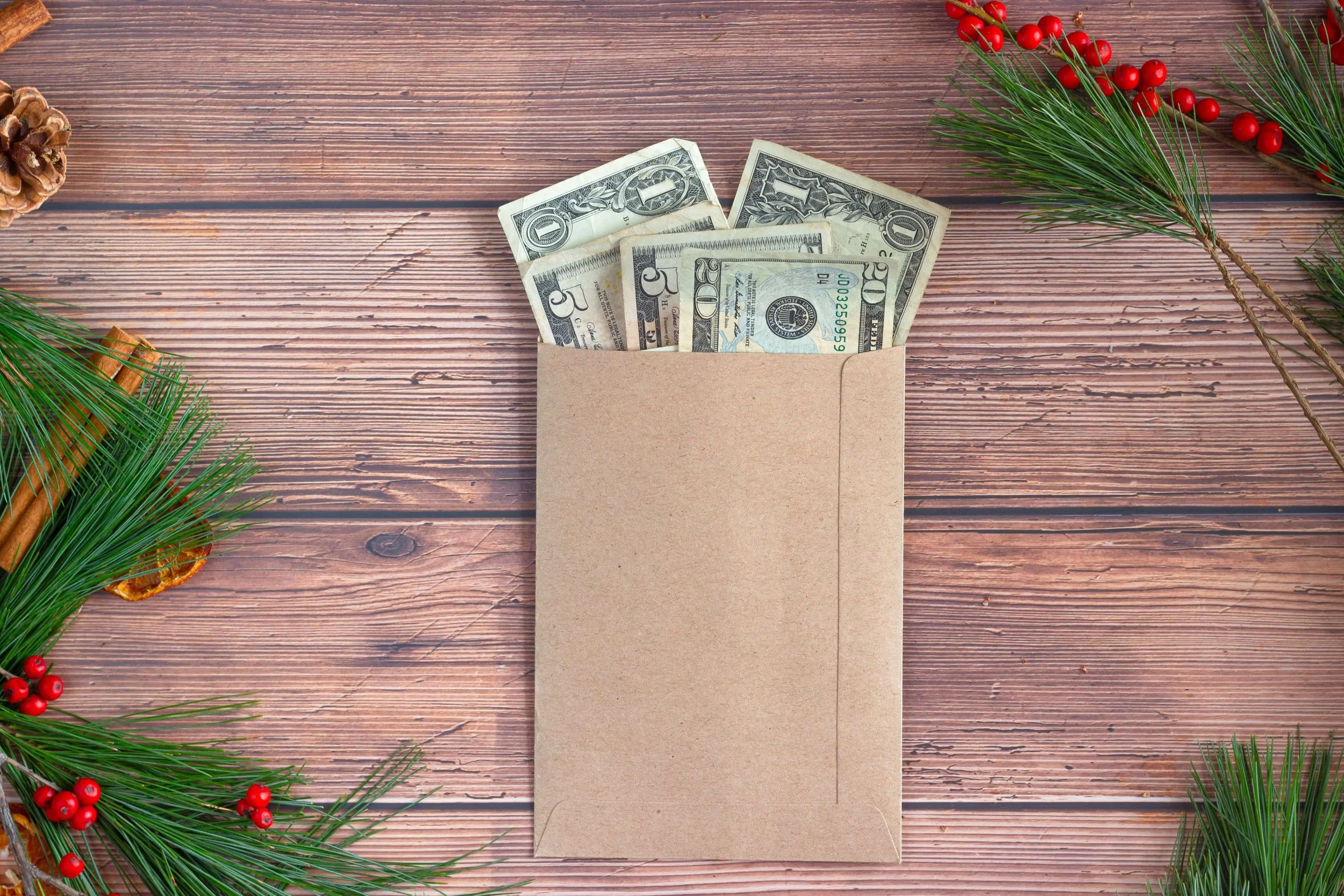 asking for a monetary gift
