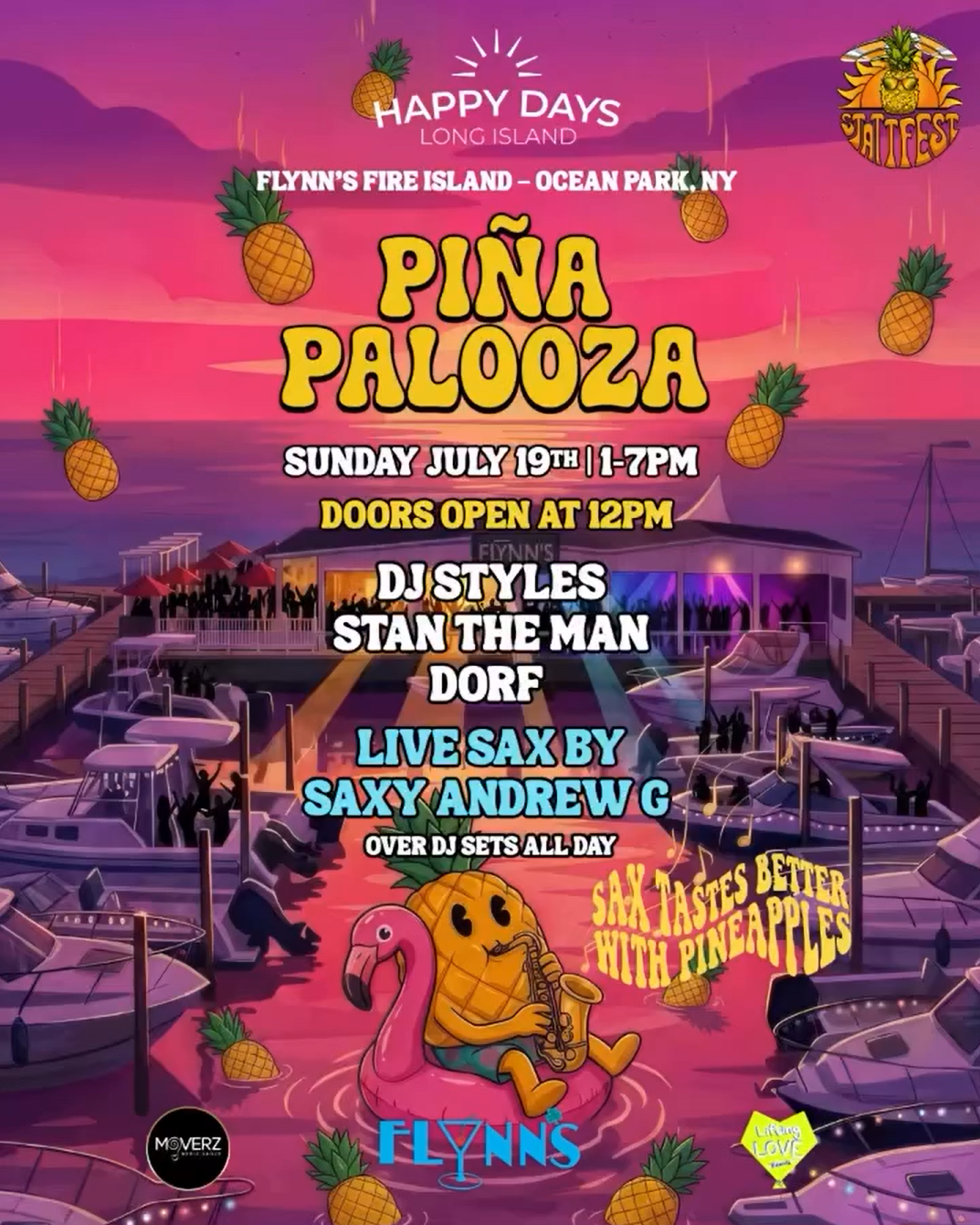 Saturday Live Music Series "Pina Pallooza"