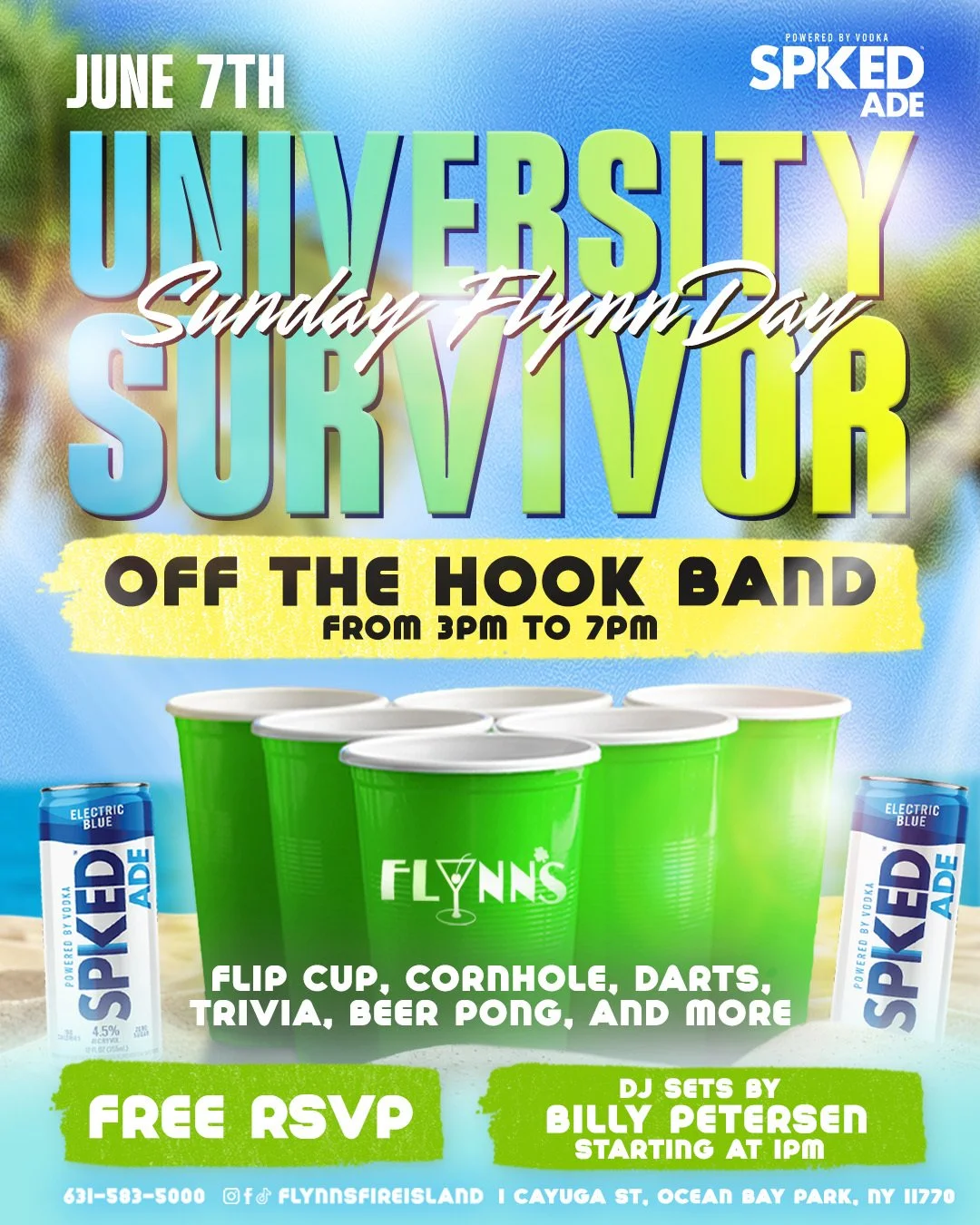 Sunday Flynn-Day – University Survivor | Sponsored by Spike-Ade