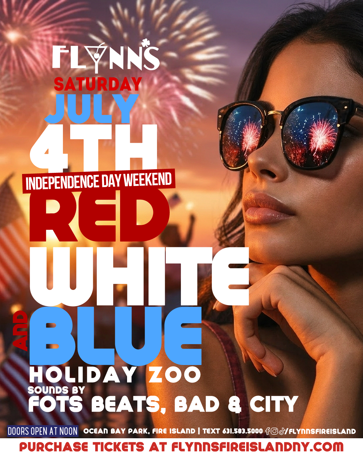 Red, White & Blue Holiday Zoo