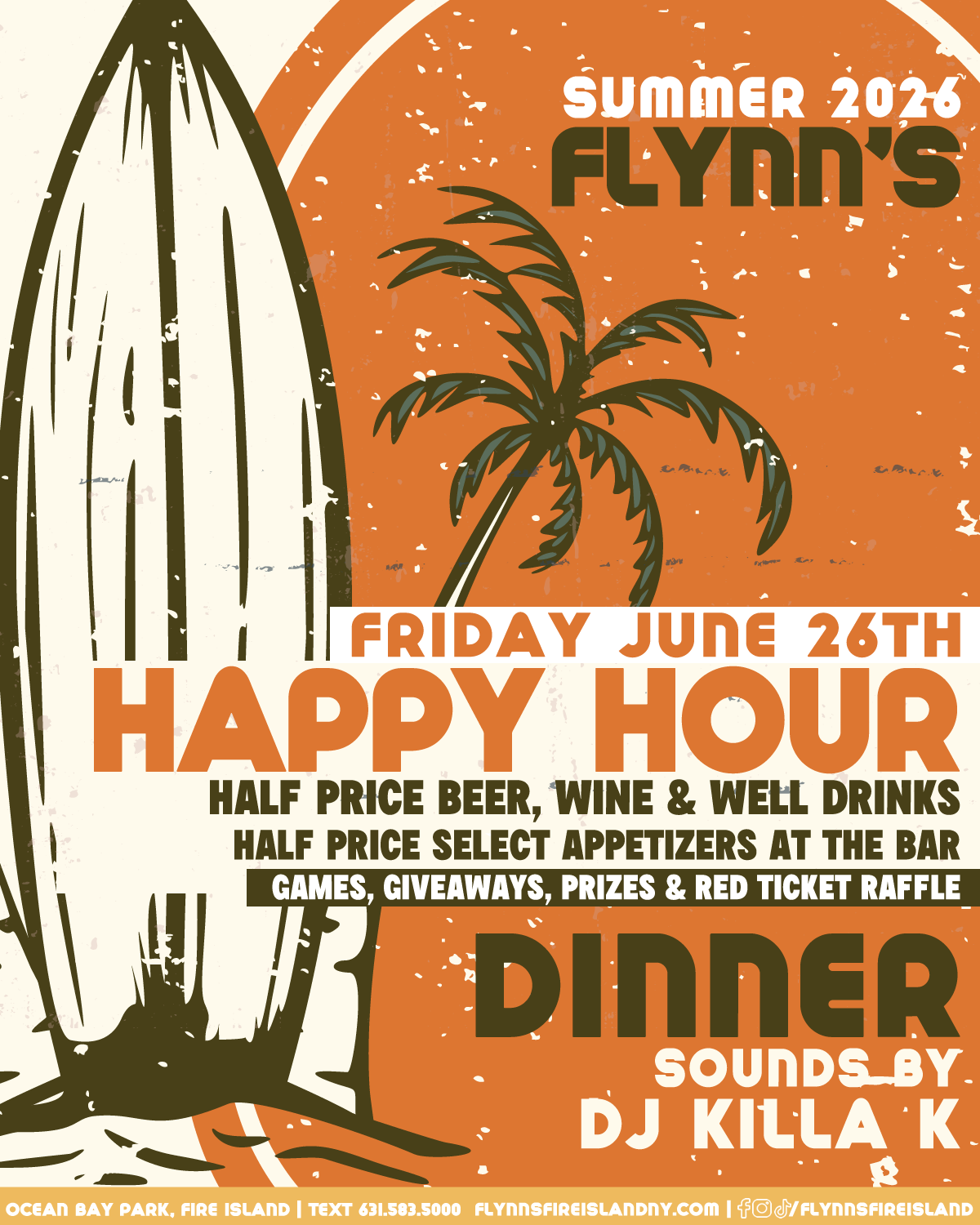 Friday Happy Hour &amp; Dinner 