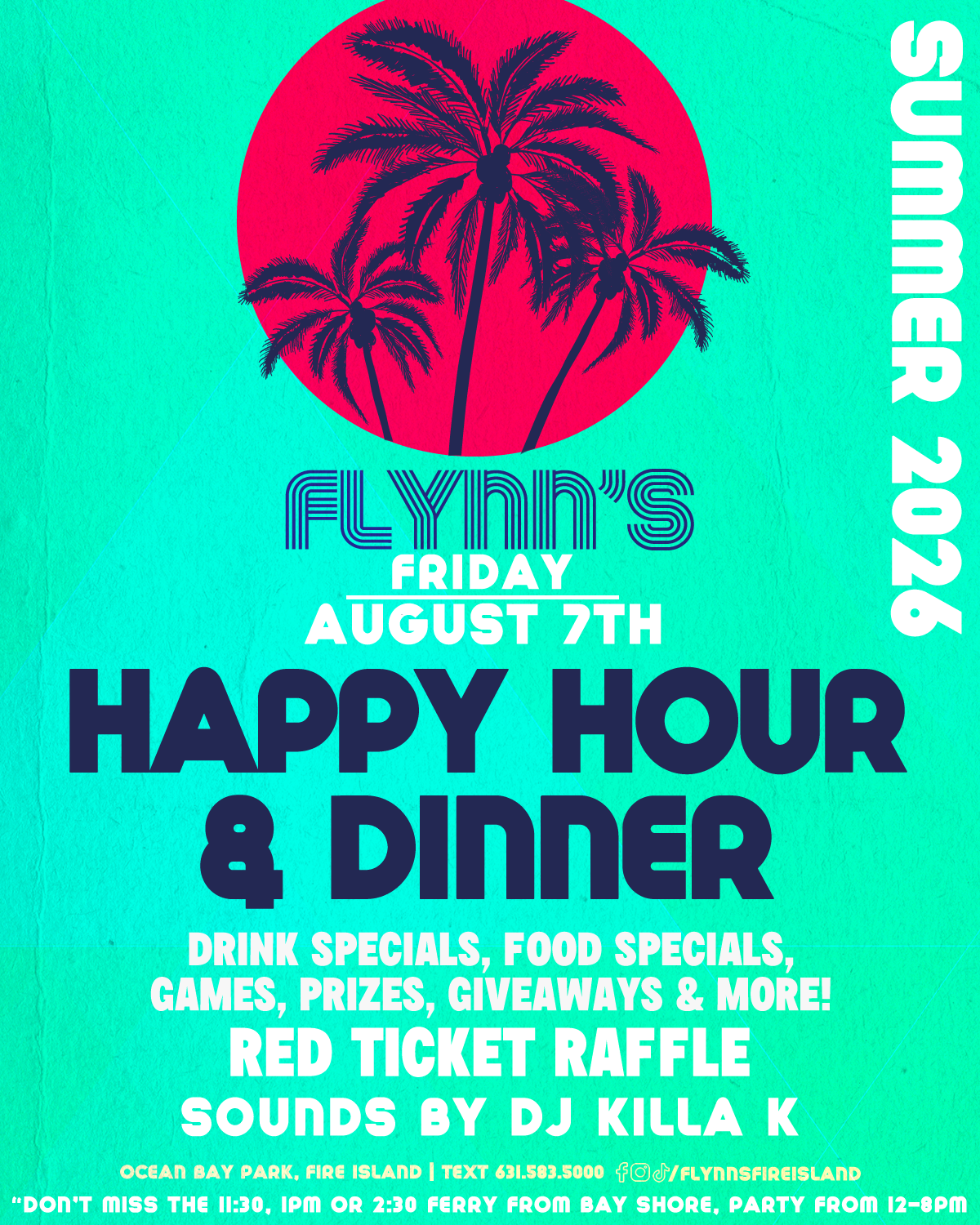 Friday Happy Hour &amp; Dinner 