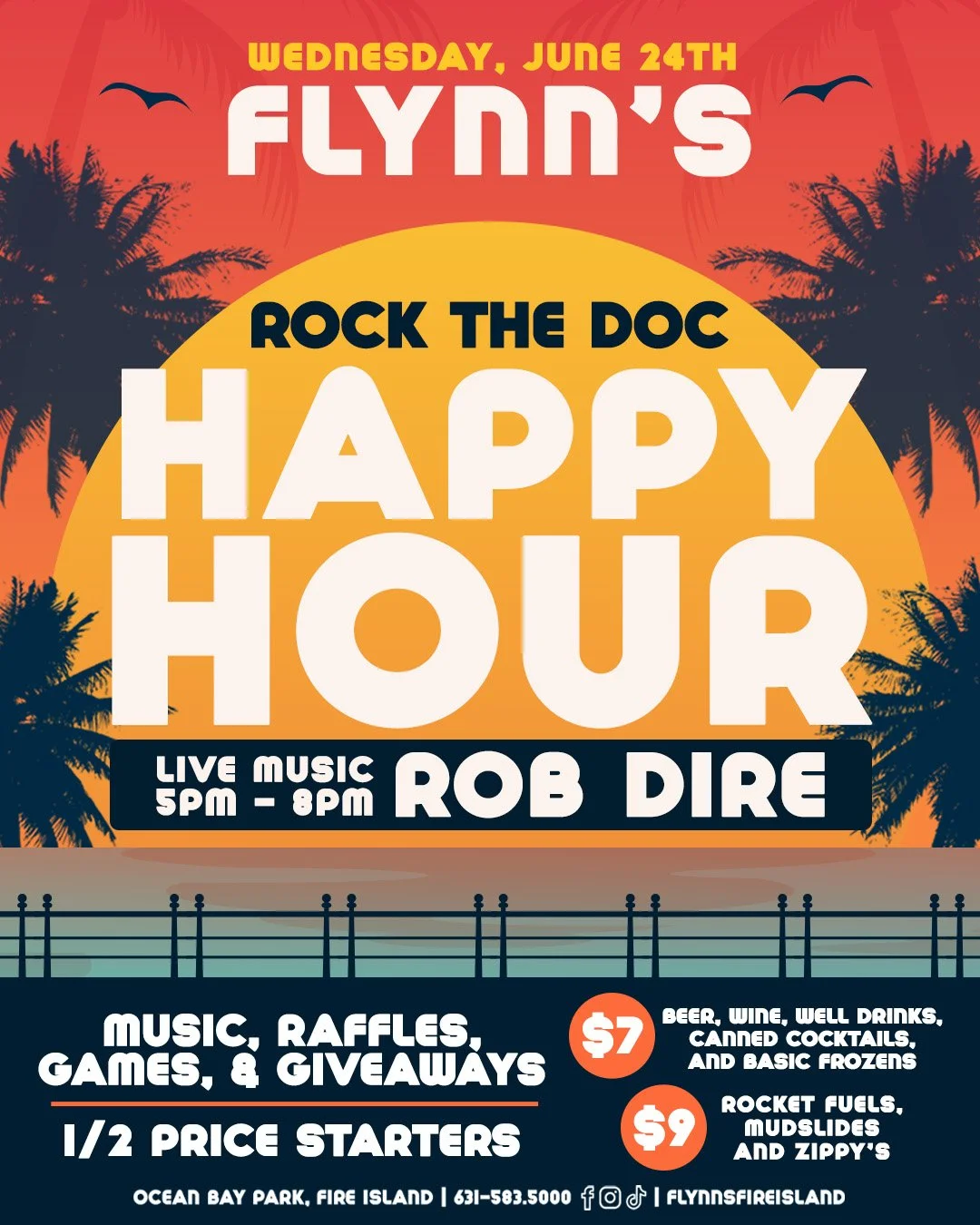 Rock the Dock Happy Hour