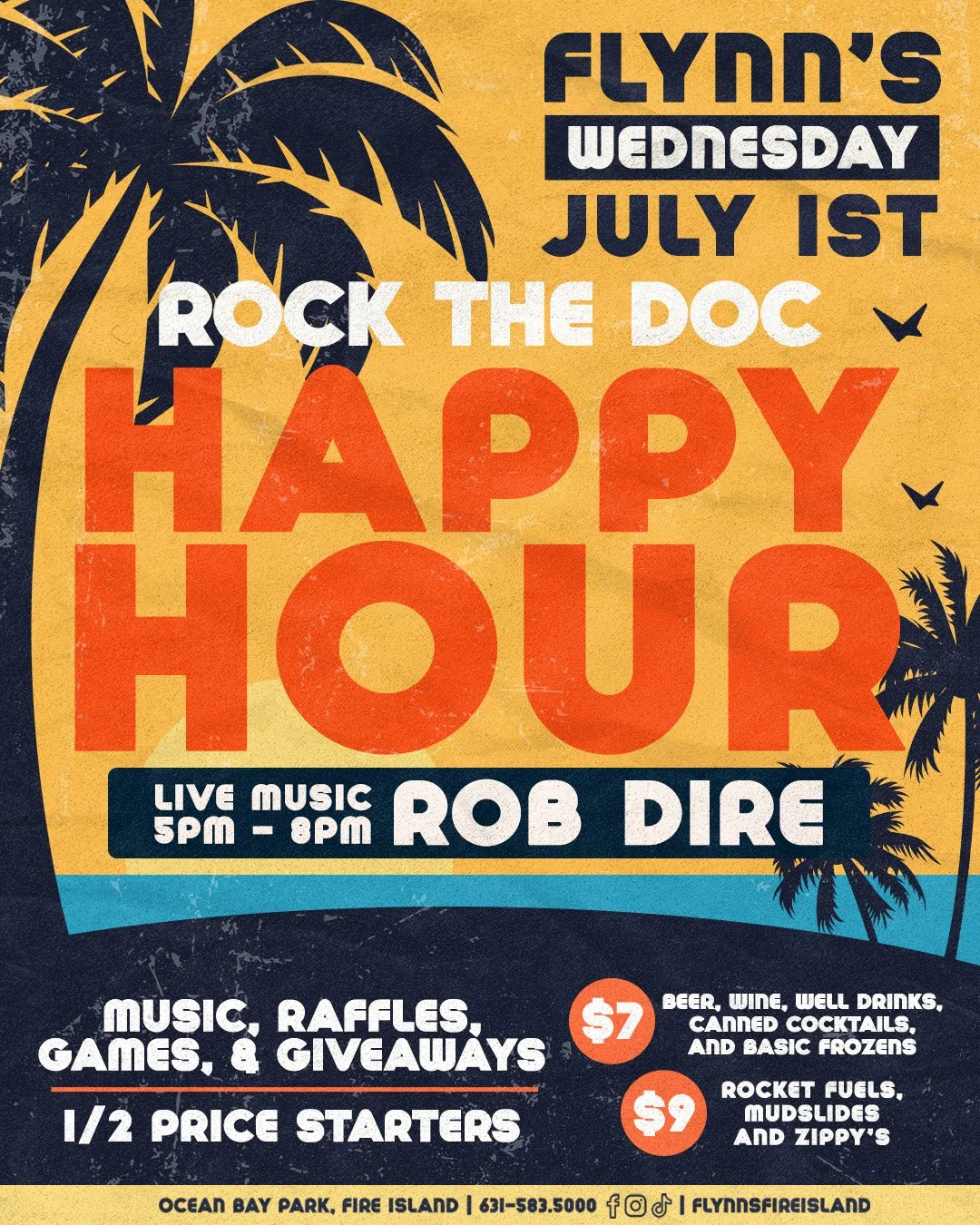 Rock the Dock Happy Hour 