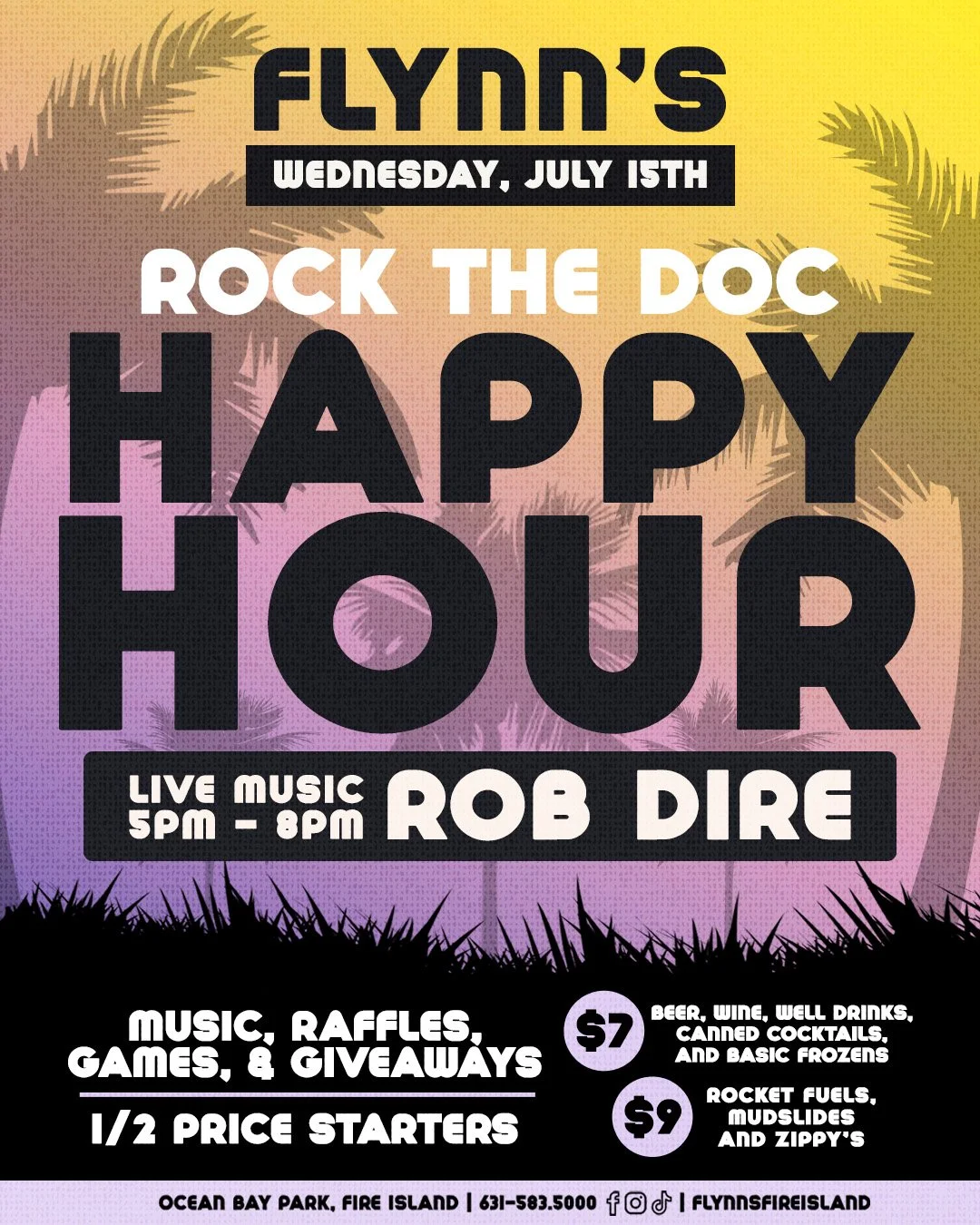Rock the Dock Happy Hour 