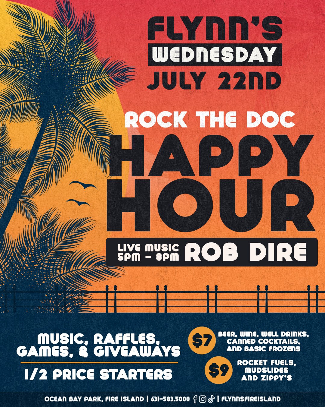 Rock the Dock Happy Hour 