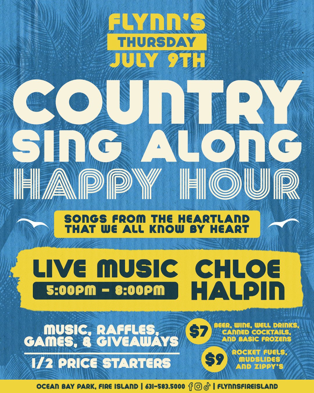 Country Sing Along Happy Hour 