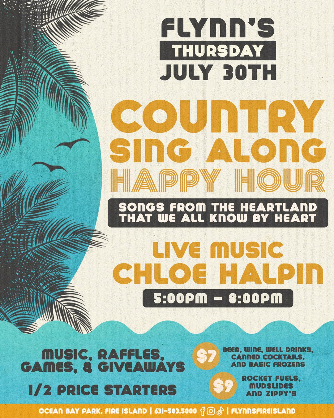 Country Sing Along Happy Hour 