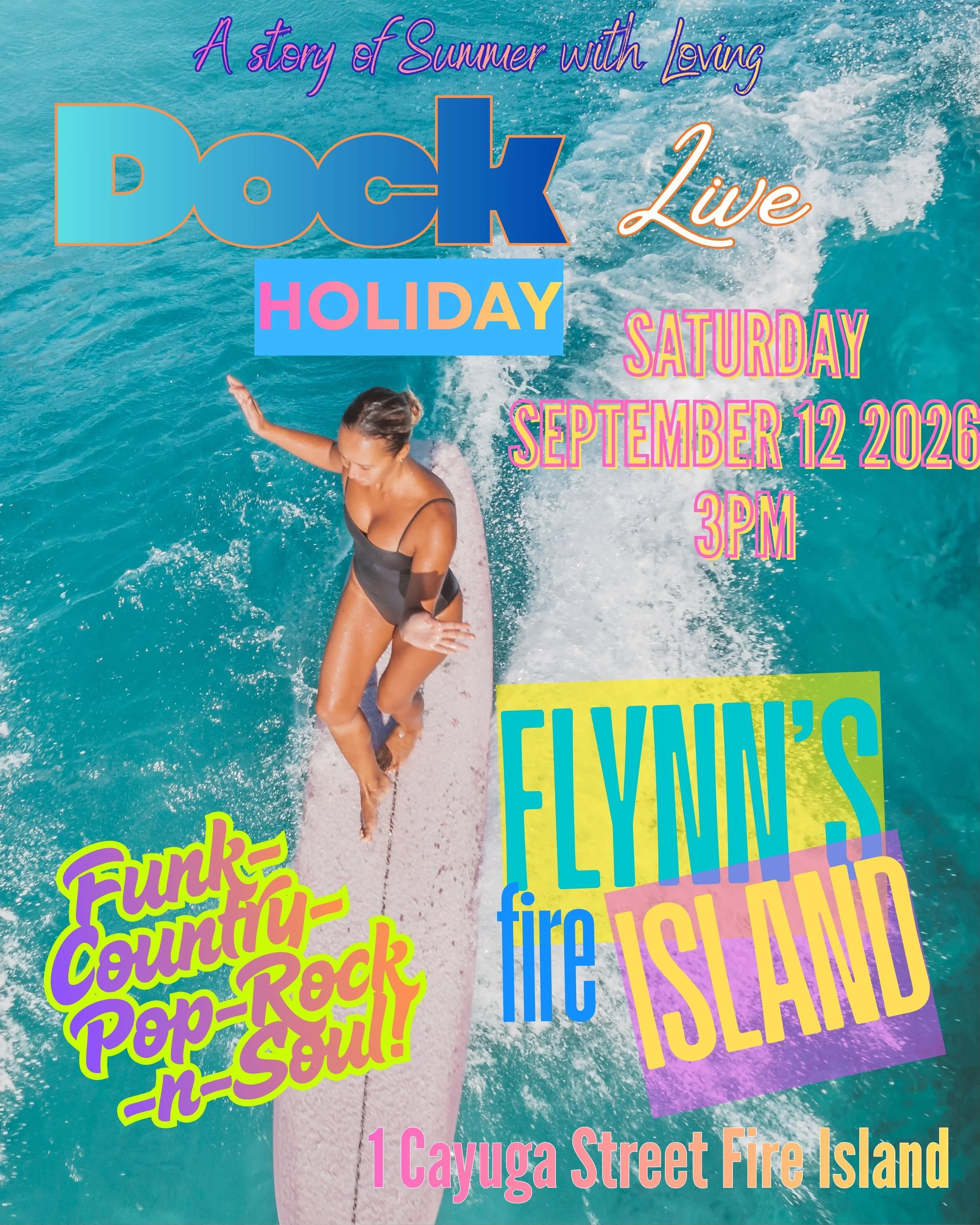 Saturday Live Music Series with Dock Holiday!