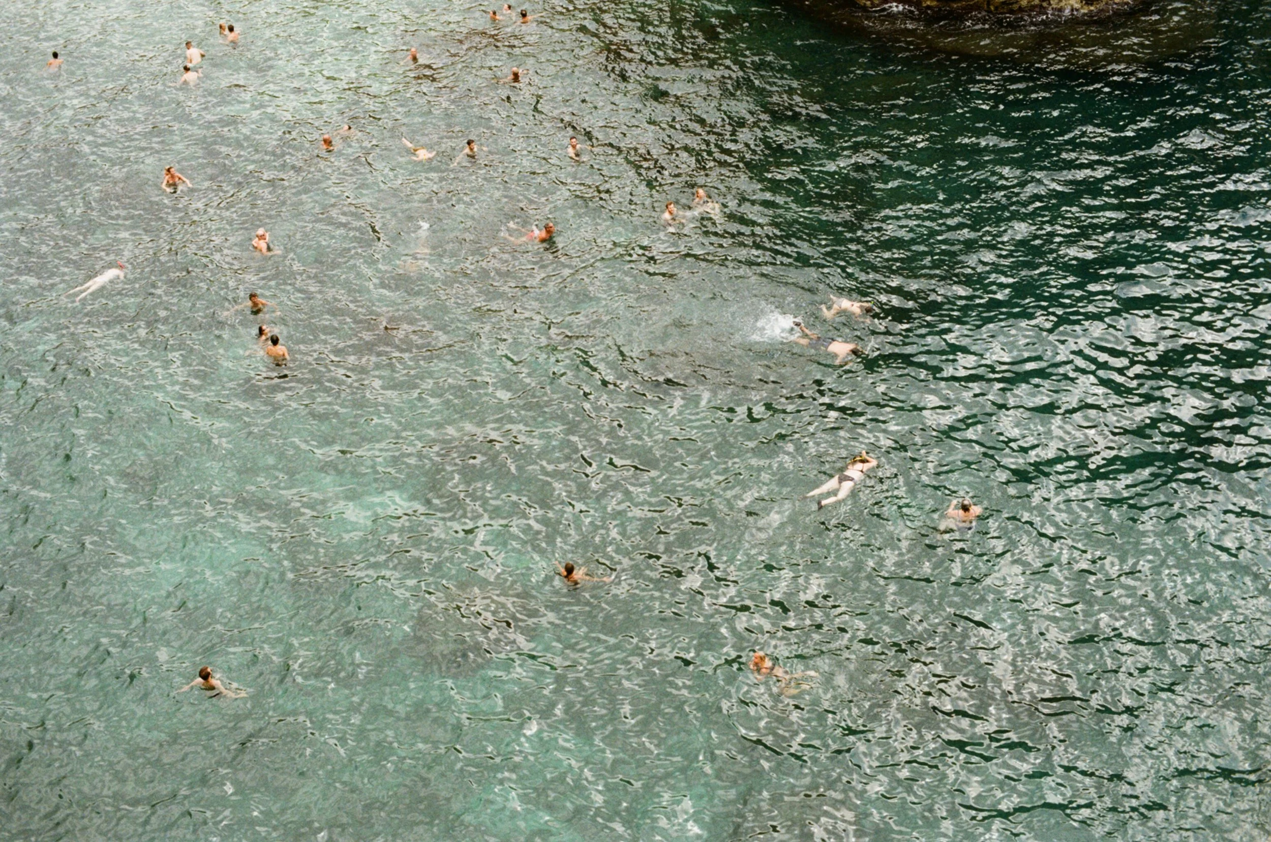 Swimmers - Polignano A Mare - Kodak Gold 200