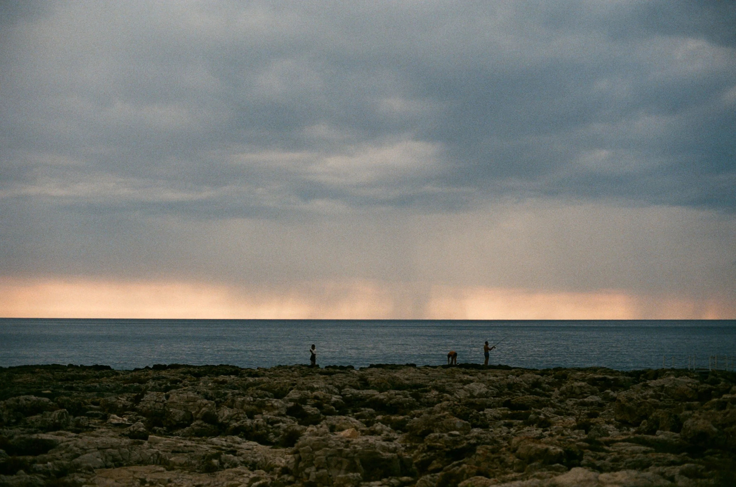 Rain in the distance - Santa Maria al Bagno - Fuji c200