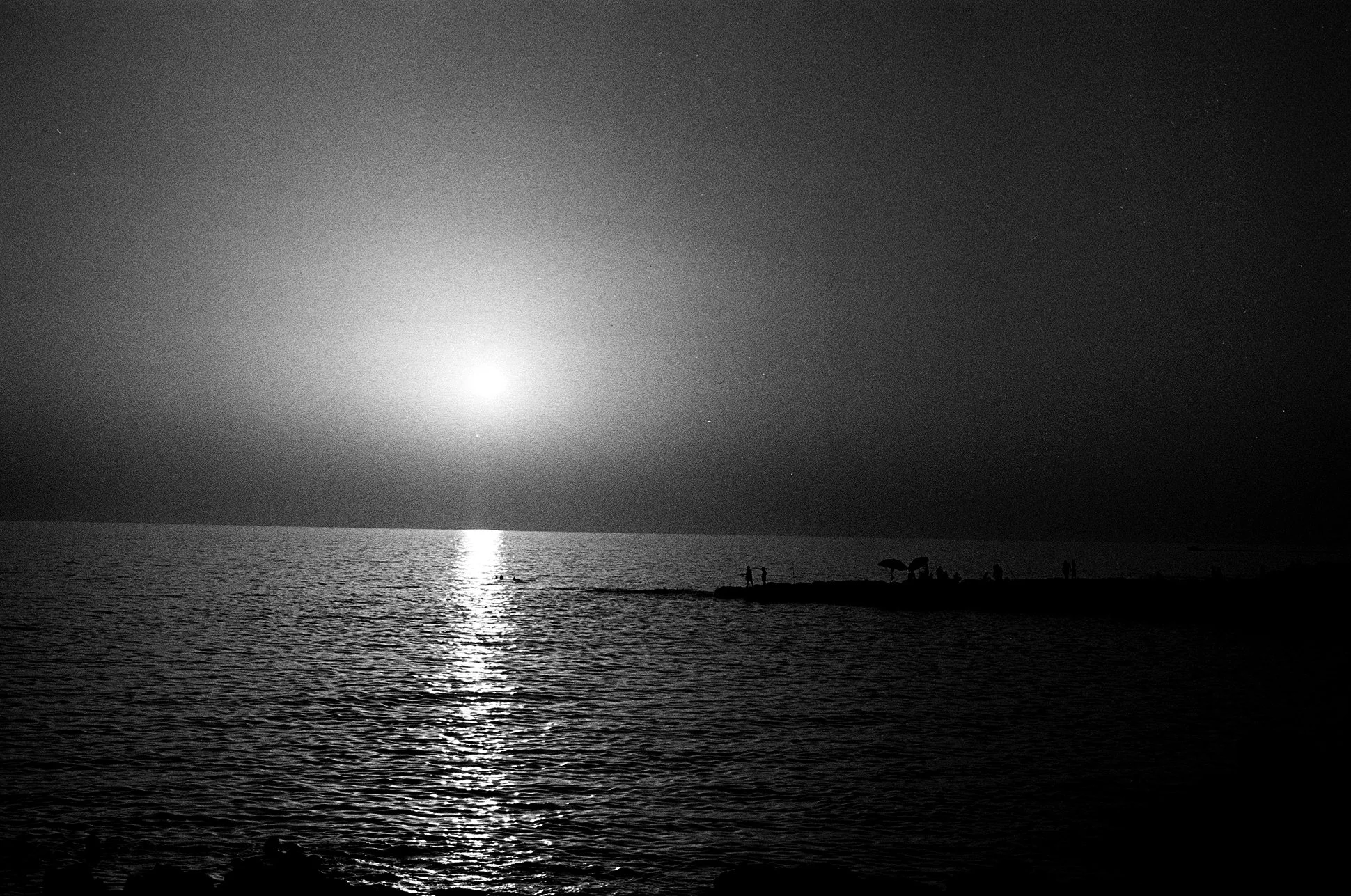 Sunset on the Ionian - Santa Maria Al Bagno - Kodak Tmax 400