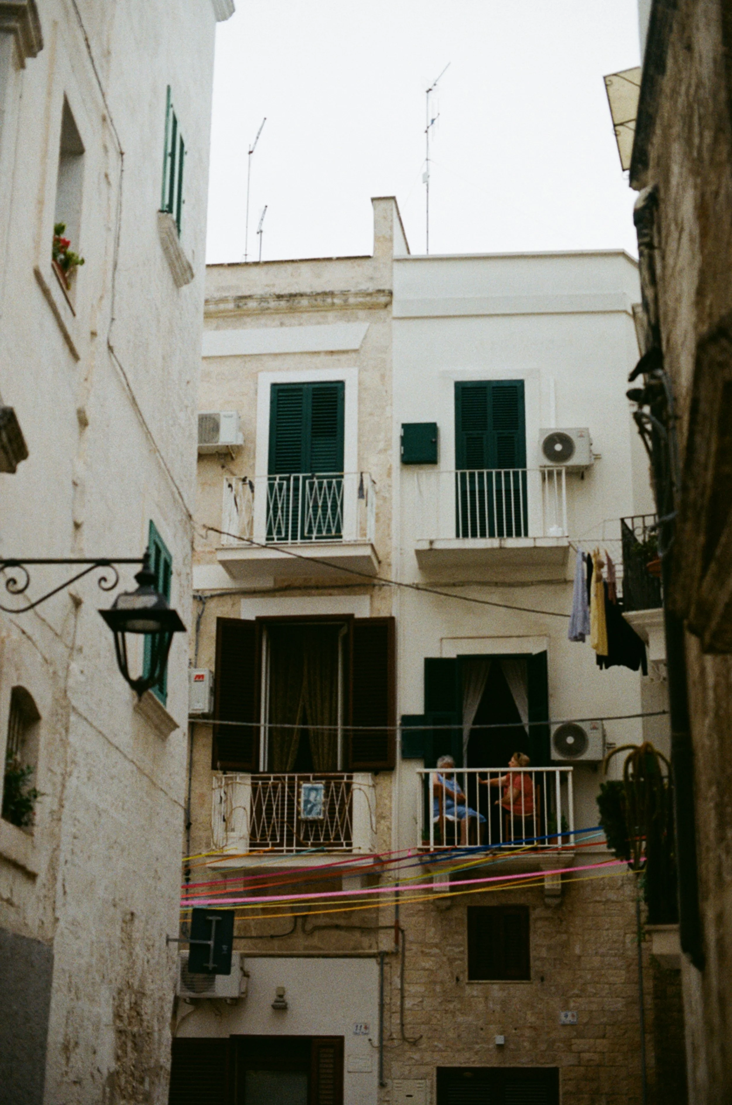 Nonne on a balcony - Monopoli - Kodak Gold 200