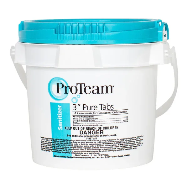 ProTeam Trichlor Stabilized Chlorine Tablets 3-Inches