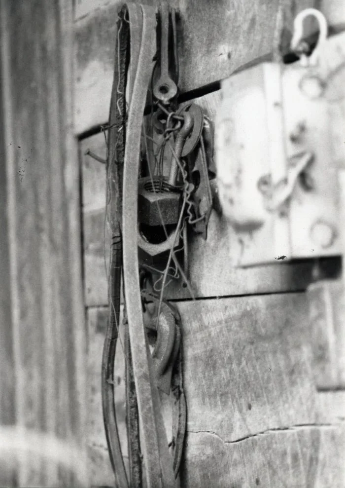 Barn, 1986, Scanned 35mm Black & White Photographic Print