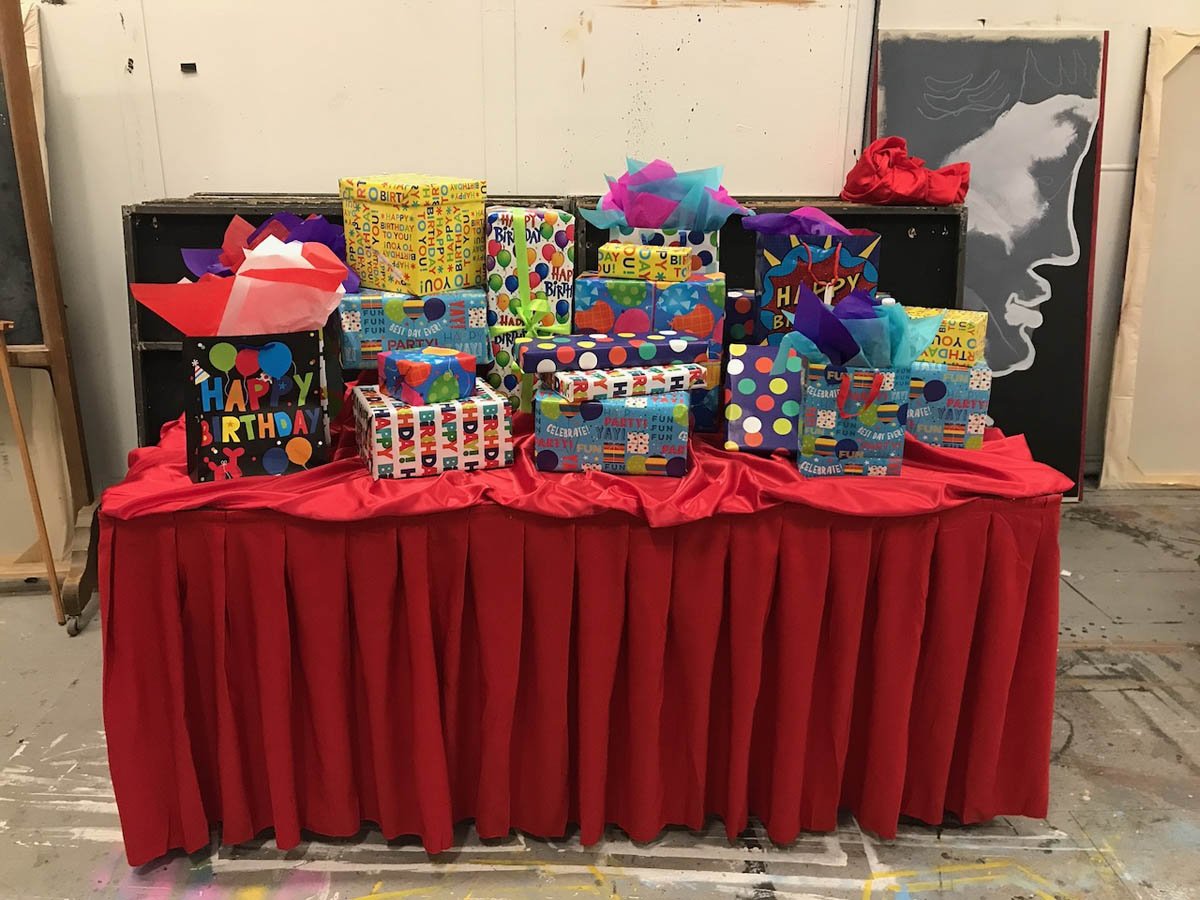 UNCO: Akeelah and the Bee, Party Table decor- student prop master- Logan VanderWahl