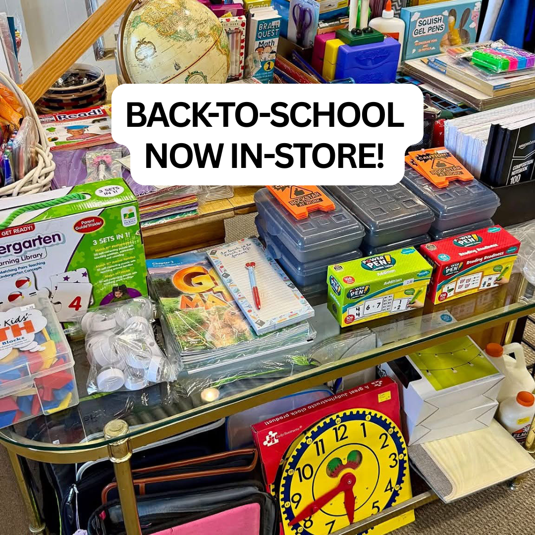 Back-to-School Thrift Store in Lake Zurich: Gently-Used Clothes, Dorm Furniture &amp; School Supplies
