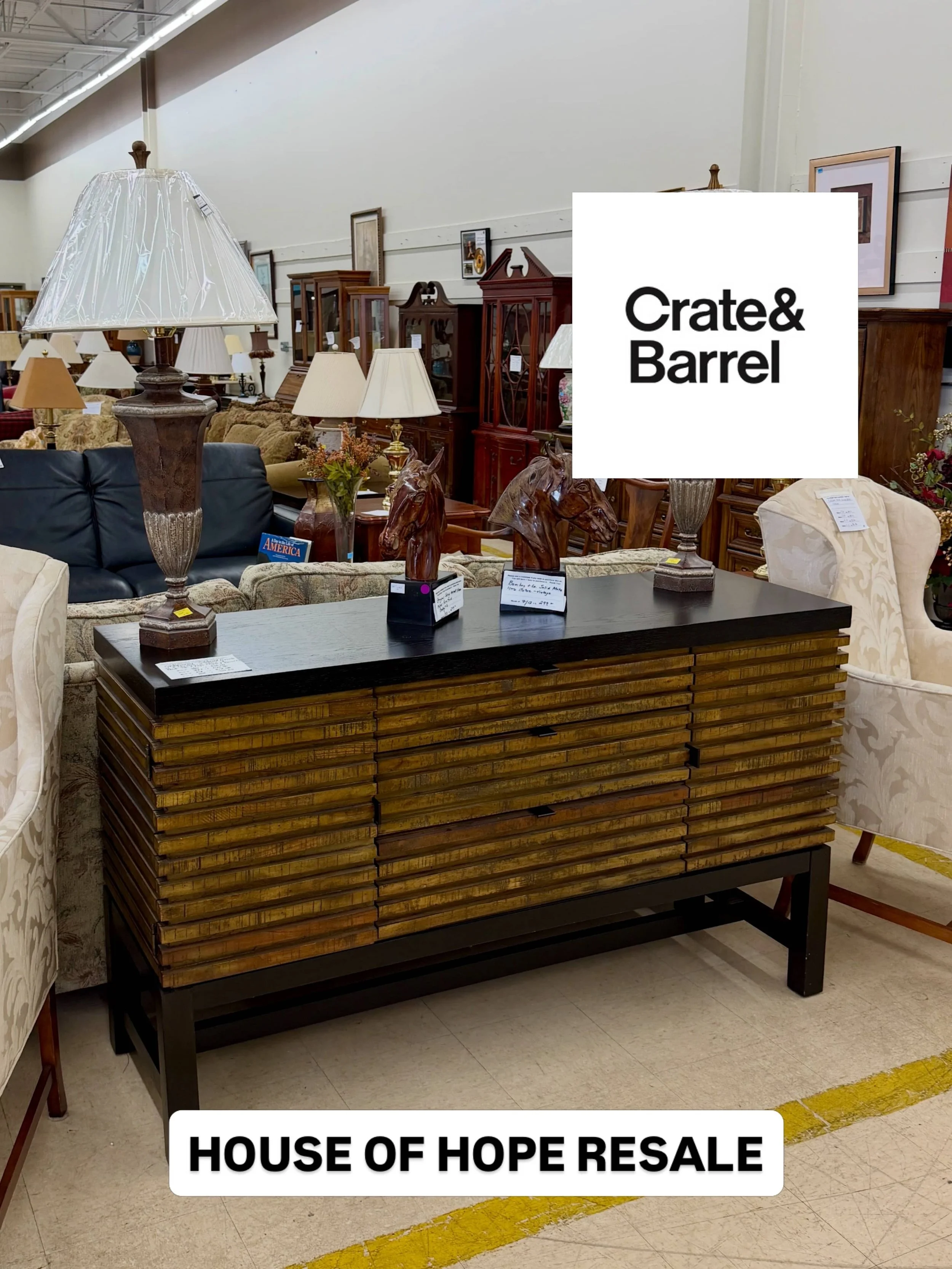 Crate &amp; Barrel Buffet