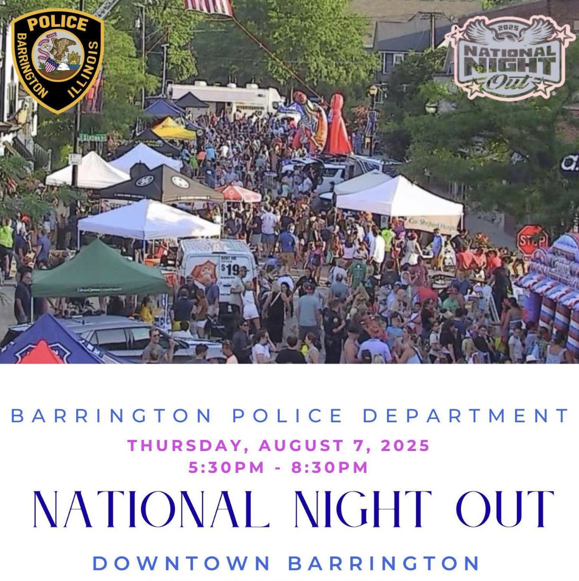 Barrington Police Department National Night Out 2026
