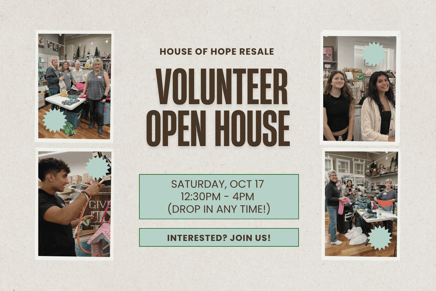Volunteer Open House
