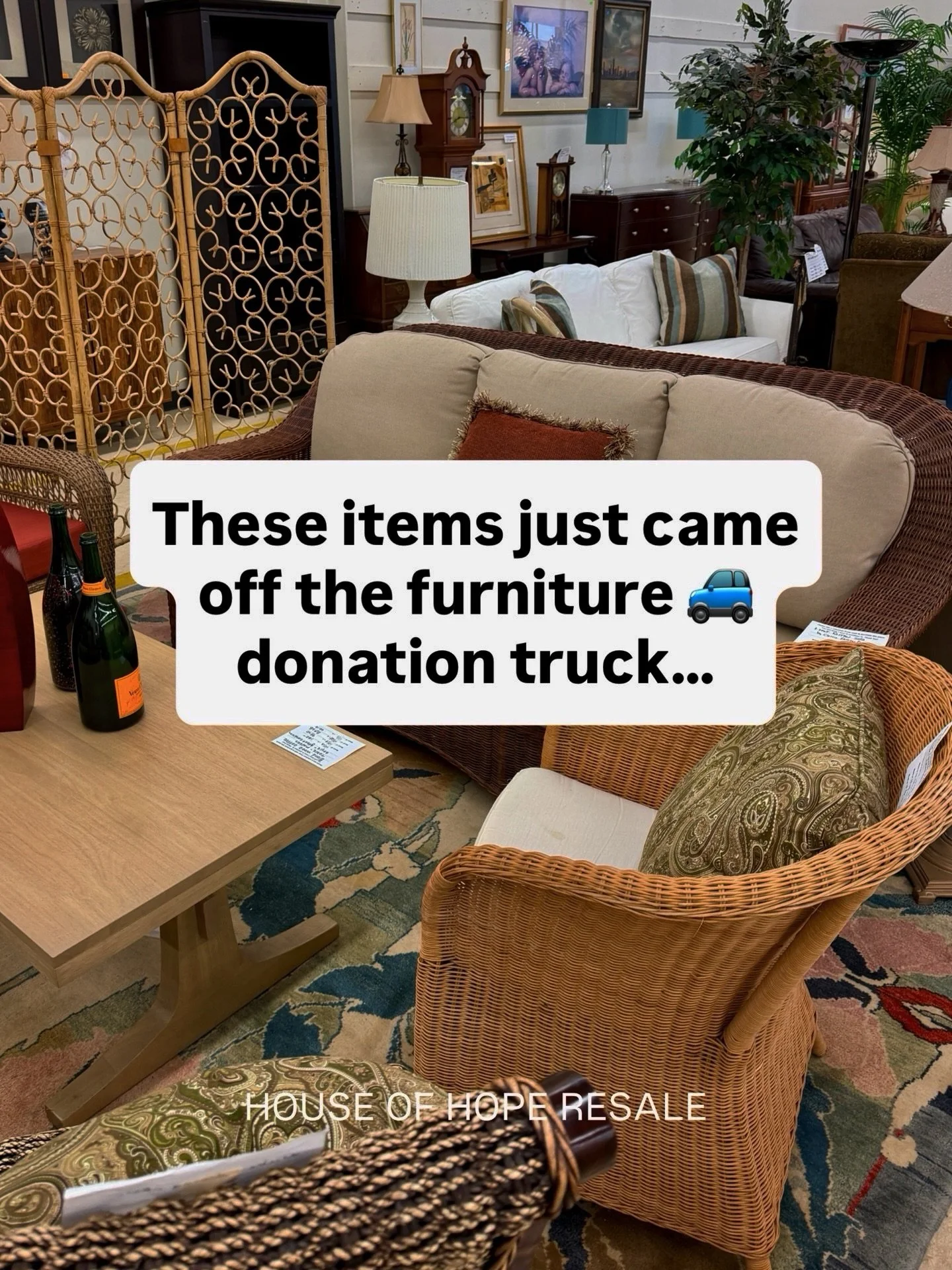 Oh, we just adore solid wood dining tables, vintage chests and leather chairs! 😍

Come visit our resale furniture store this week for some new arrivals! Our furniture store is 📍located right next to our main thrift store (enter through the DMV door