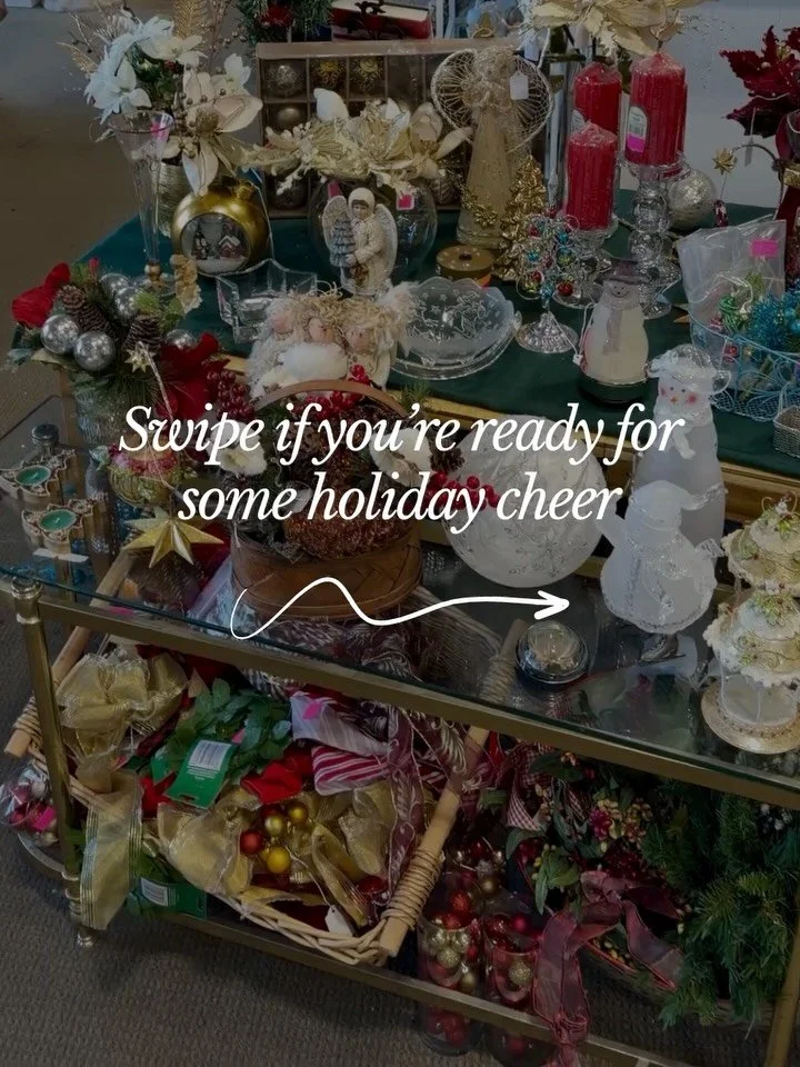 Can you believe🎄Christmas is in 2 months?!

Swipe ➡️ to explore our thrifted Christmas decor!

For more secondhand Christmas finds, like &amp; comment 🎅🏻 FAVORITE and we&rsquo;ll send you our catalog. 

HOUSE OF HOPE RESALE 
📍 955 S. Rand Rd Lake